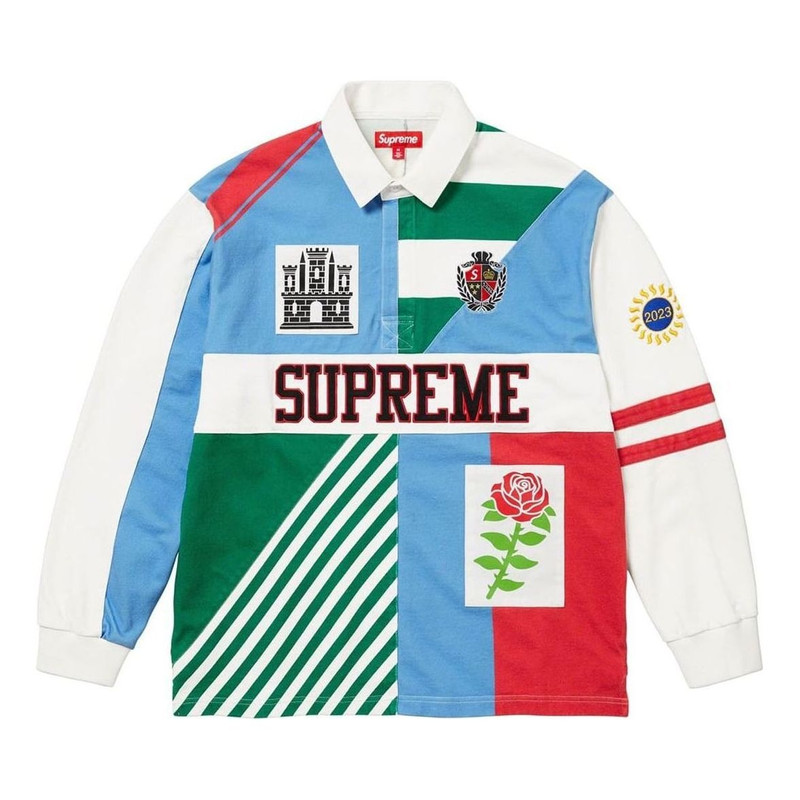 최고 FW23 Week12 FW23 ROSE RUGBY 저지 '다색' SUP-FW23-193 - 1