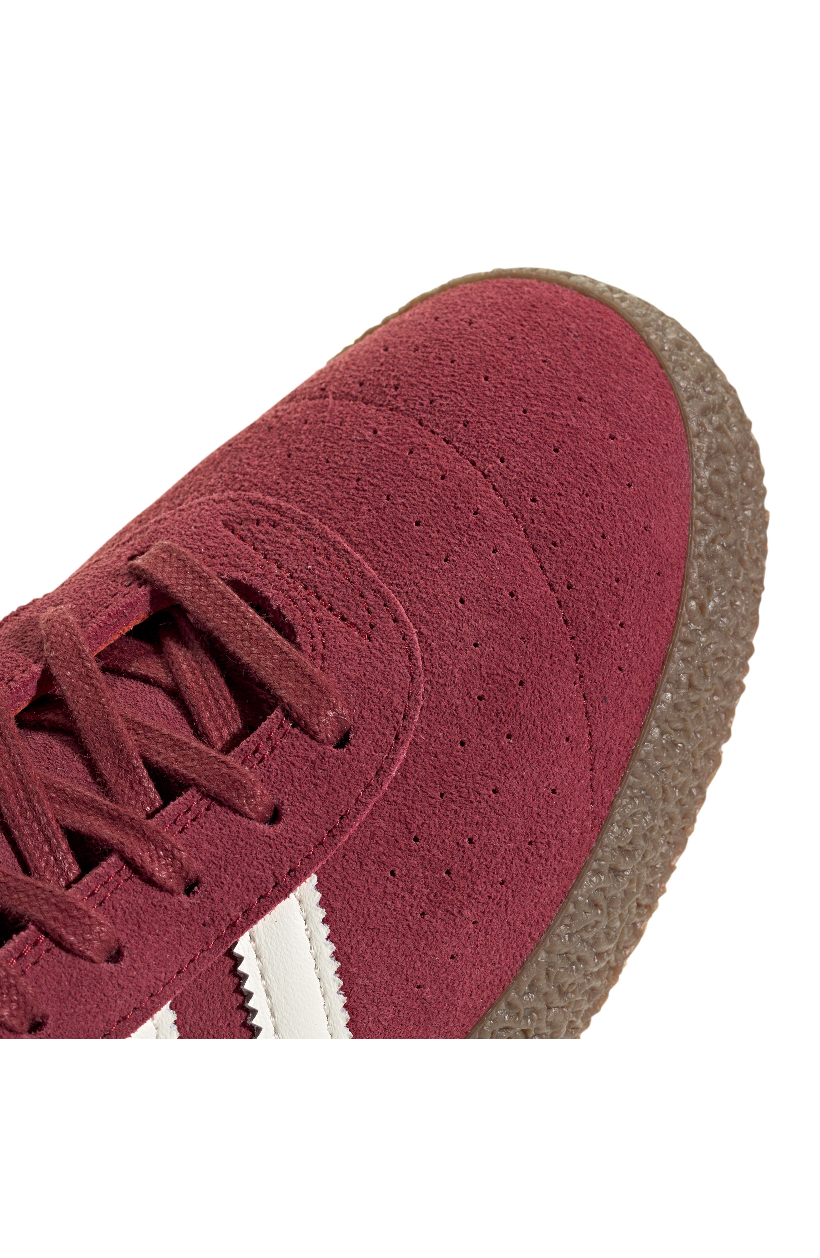 adidas Gender Inclusive Montreal 76 Sneaker in Noble Maroon/Off White/Gum at Nordstrom - 8
