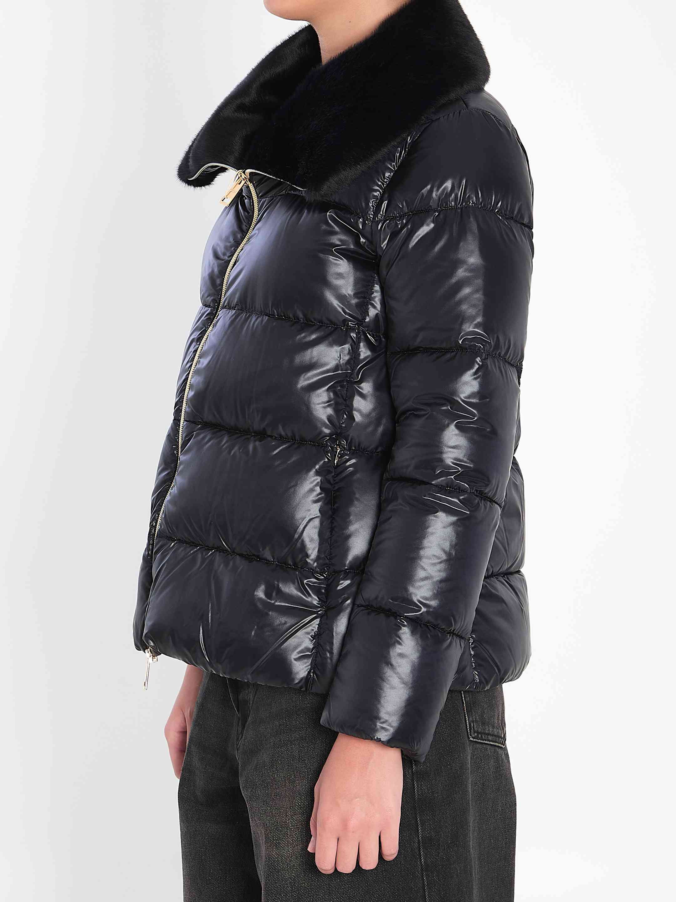 Herno Women Light Puffer With Collar Fur - 2
