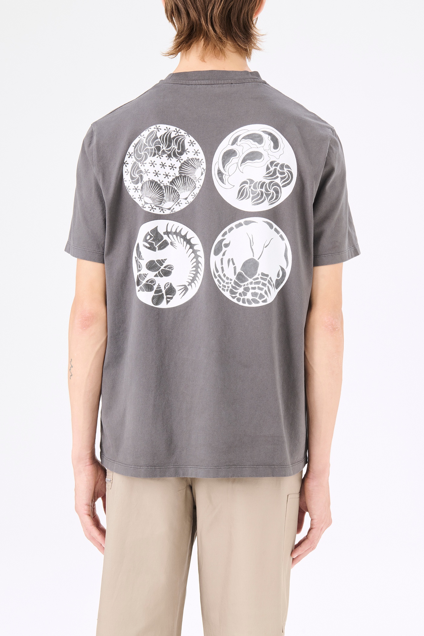 Box T-Shirt Black Plates Print - 6