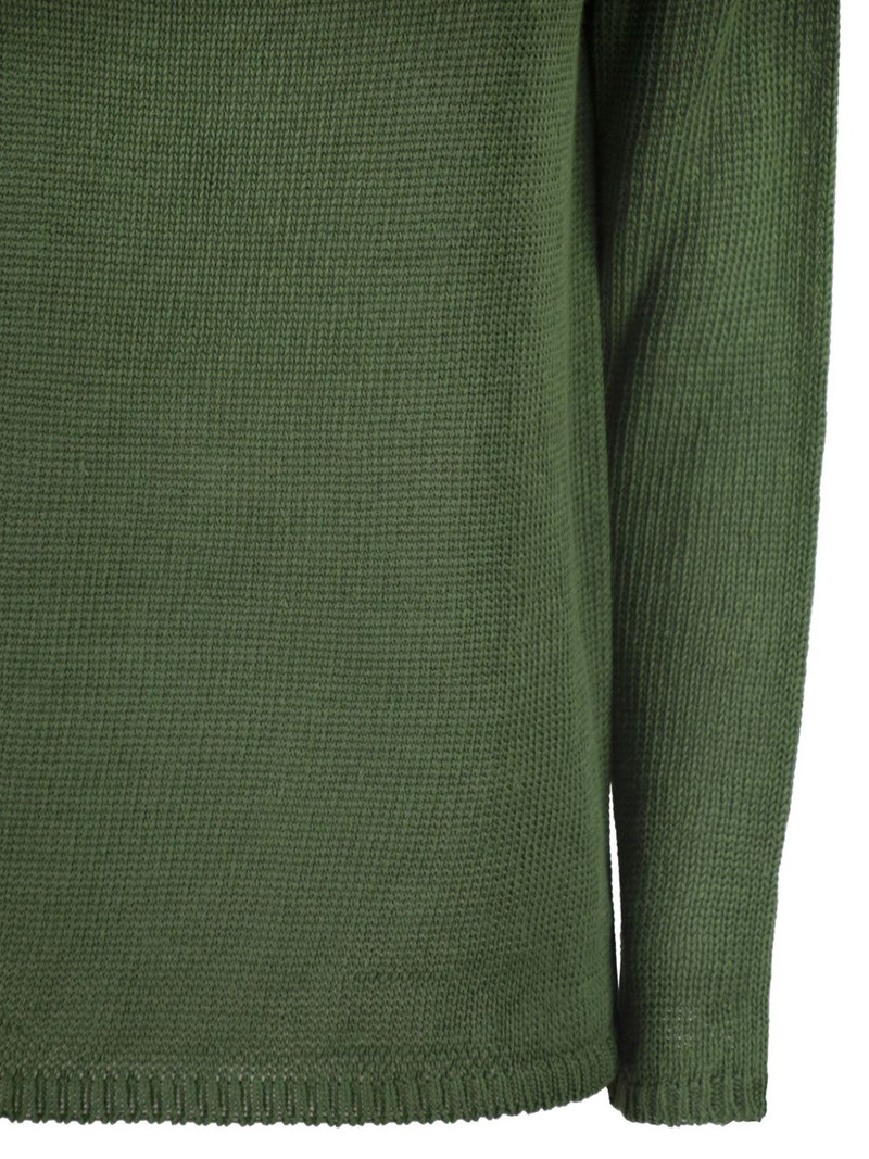 wide-neck linen jumper 4