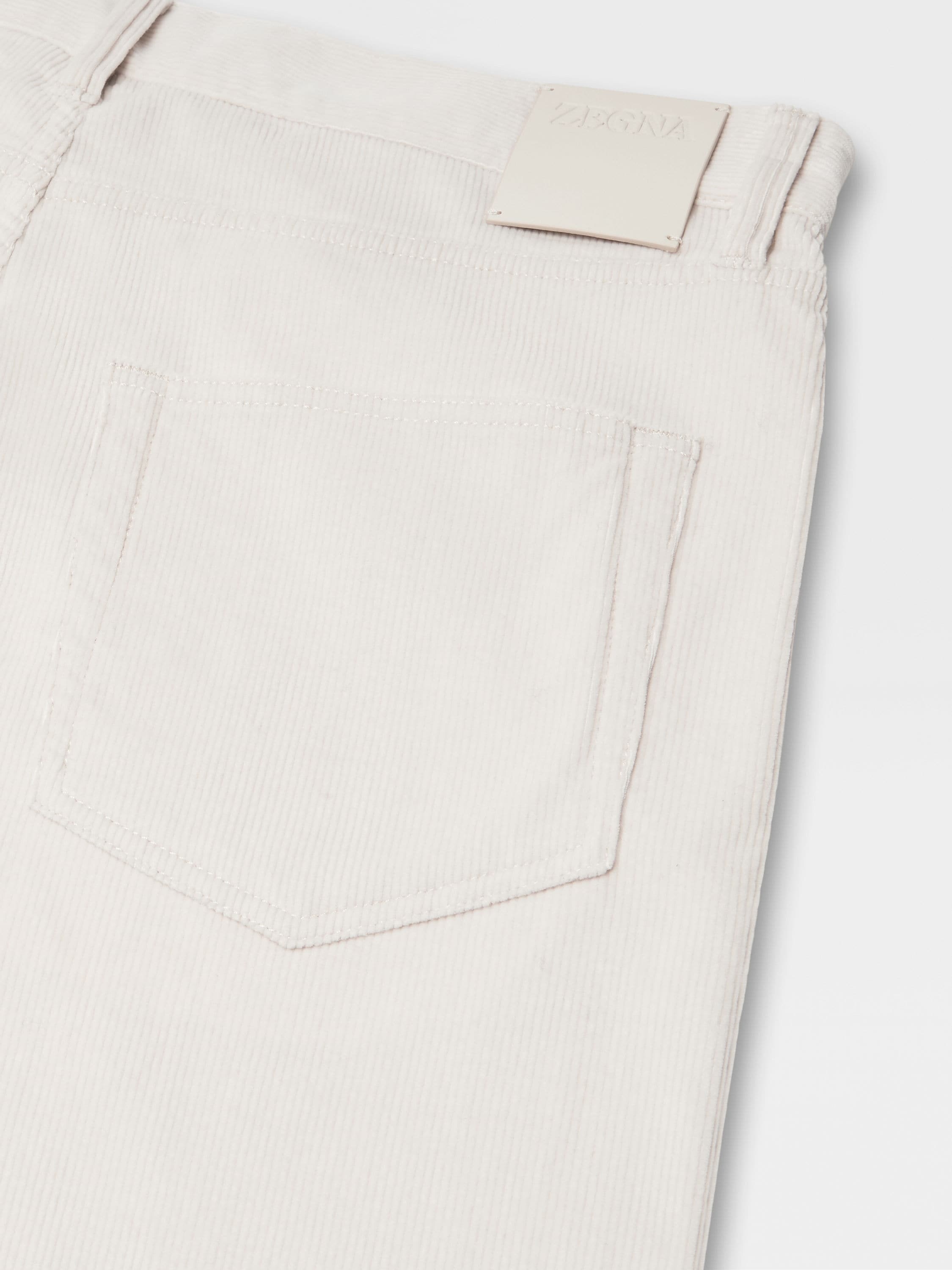 WHITE CASHCO ROCCIA PANTS - 3