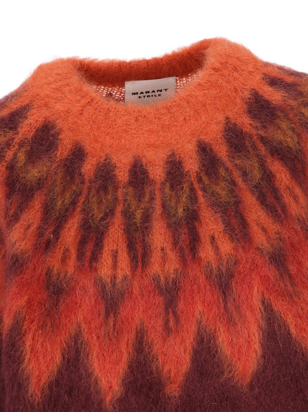 Natania flame-pattern sweater - 4