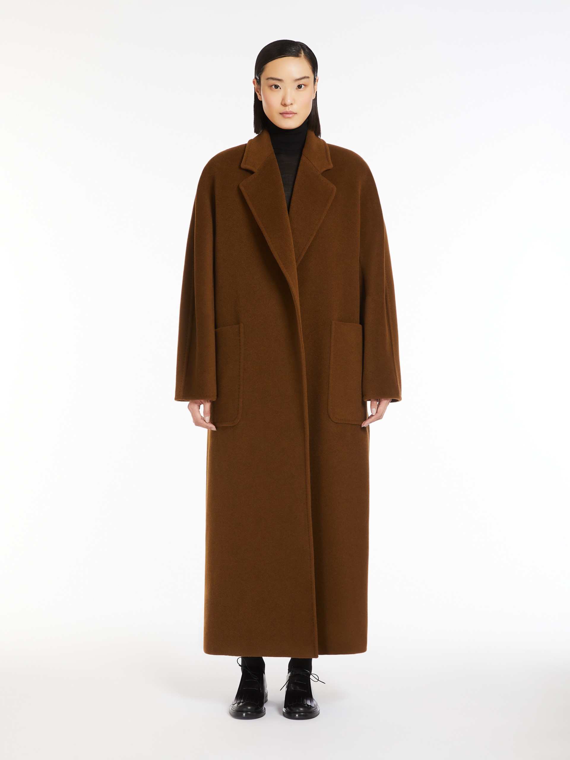 ATTUALE1234 Camel colour robe coat - 3