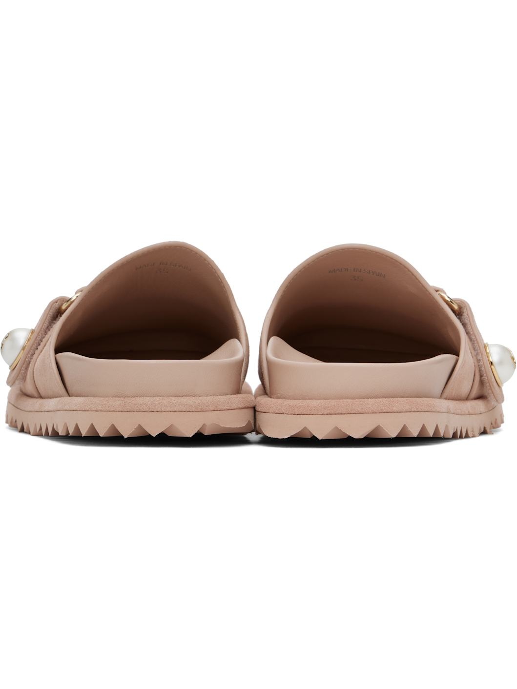 Pink Fayence Mules - 2