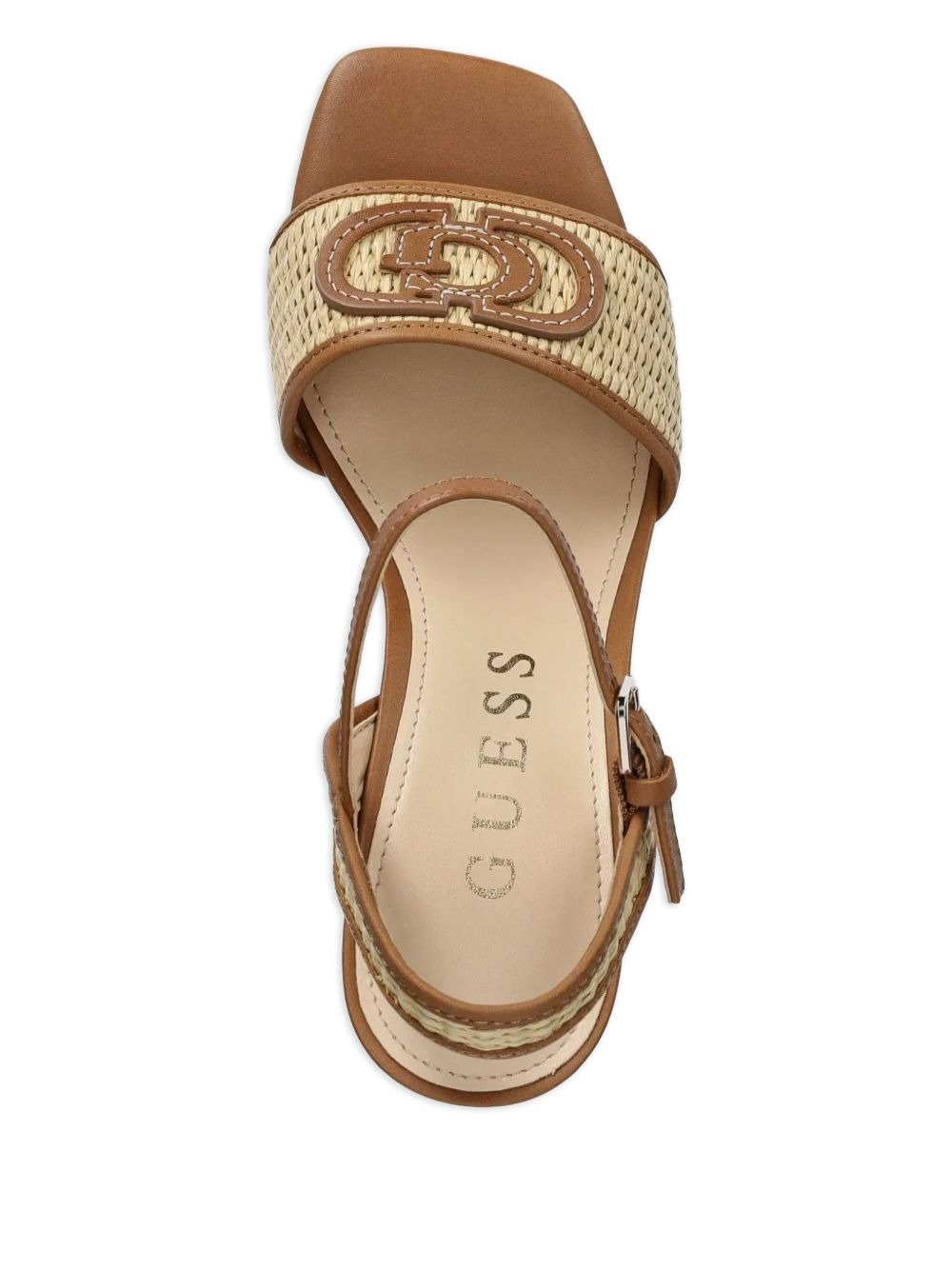 85mm Ganika woven-strap sandals - 4