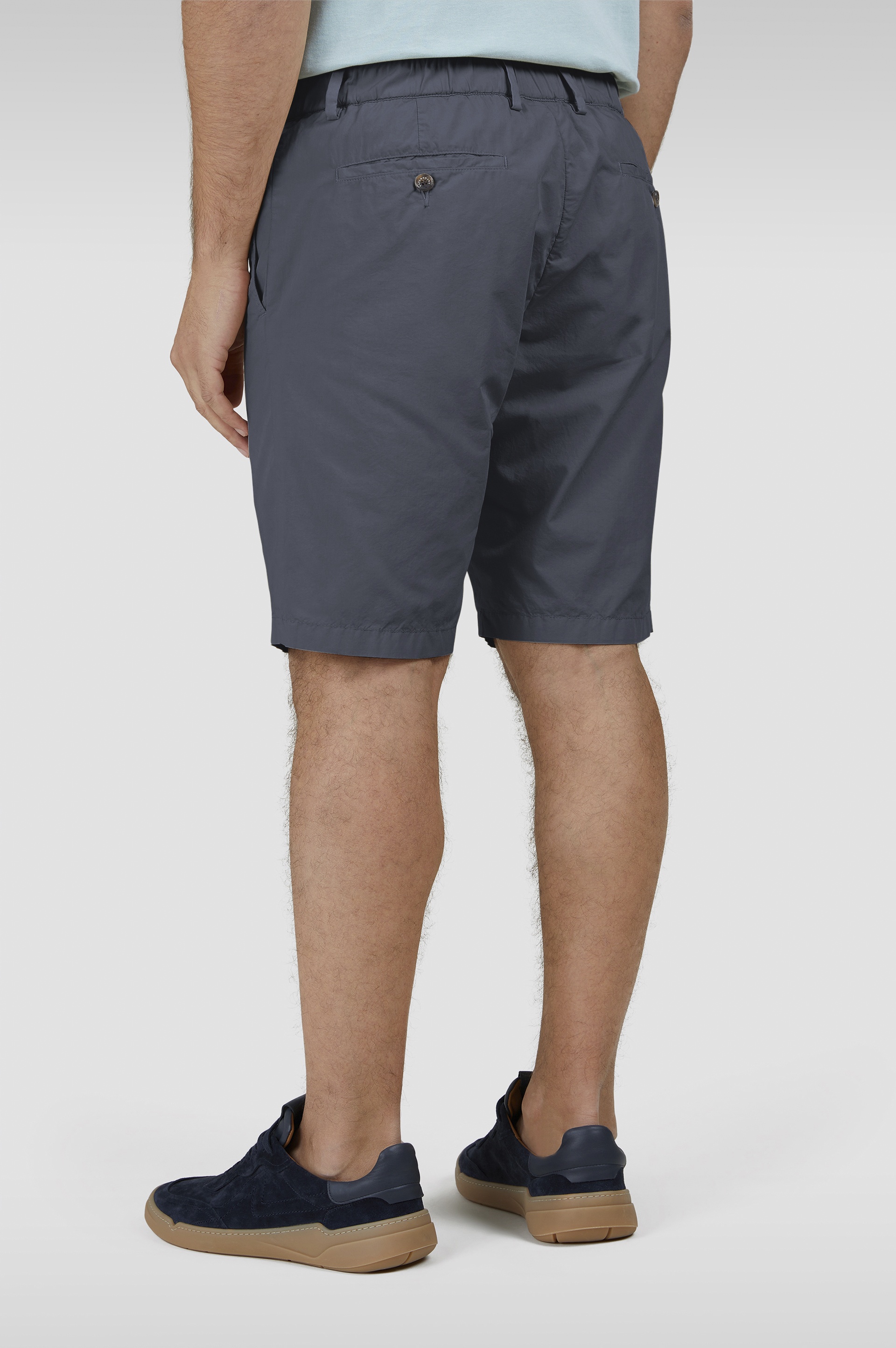 ULTRALIGHT POPLIN COTTON BERMUDA WITH DRAWSTRING - 3