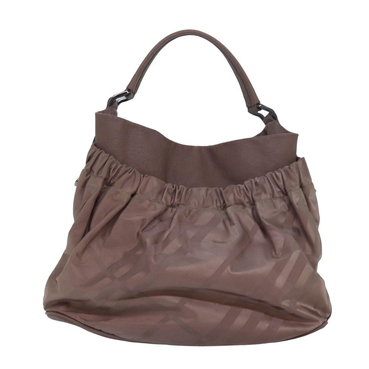 Burberry Nova Check Shoulder Bag Leather Beige - 2