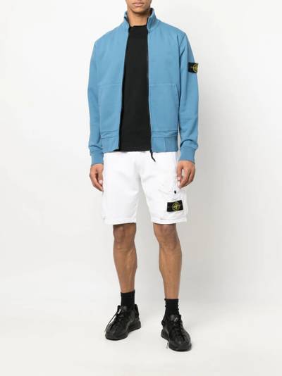 Stone Island Compass-patch track shorts outlook