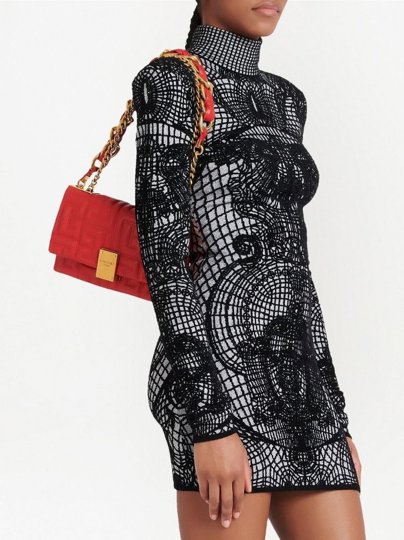 quilted leather crossbody bag - 5