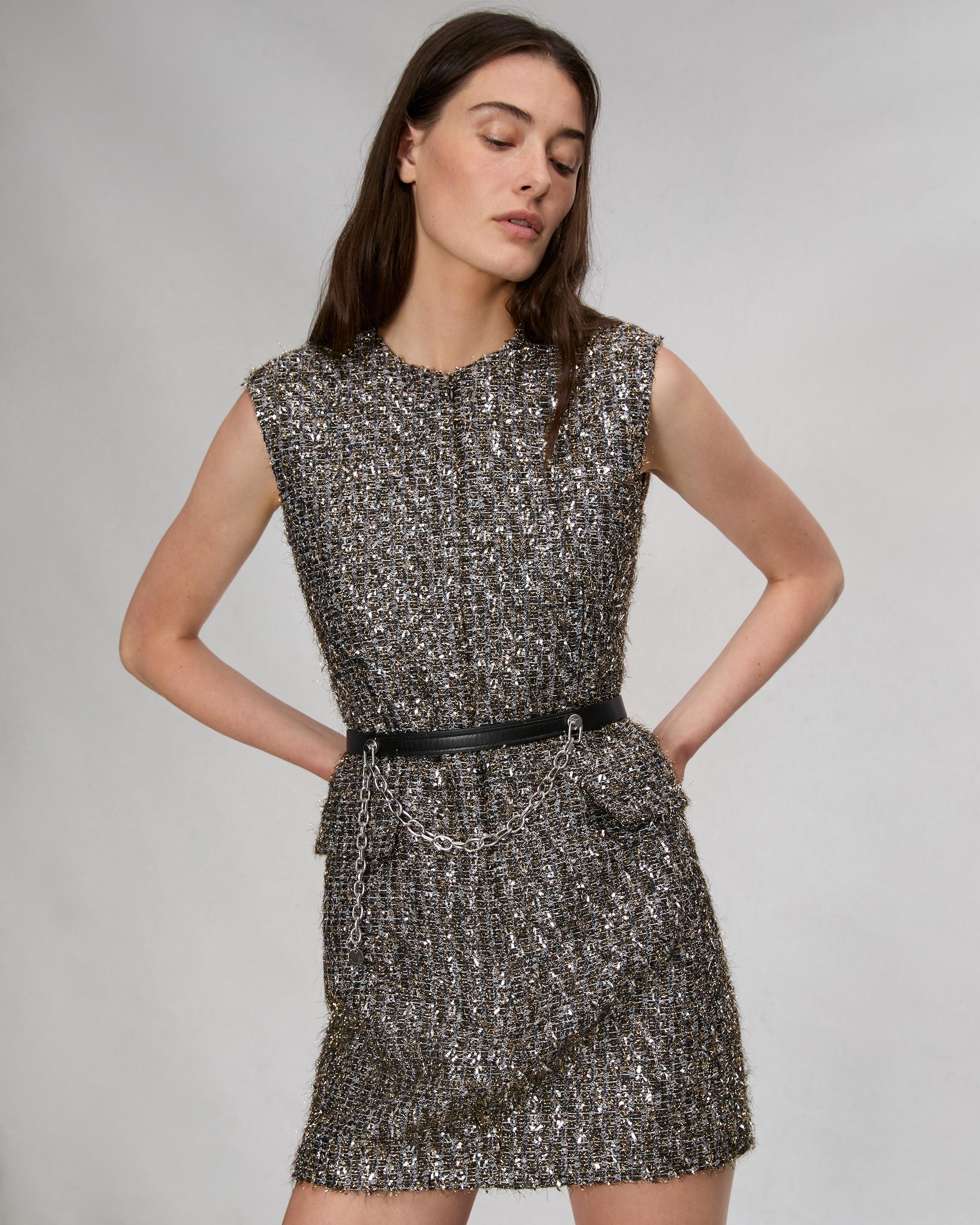 Tina Wool-Blend Dress - 6