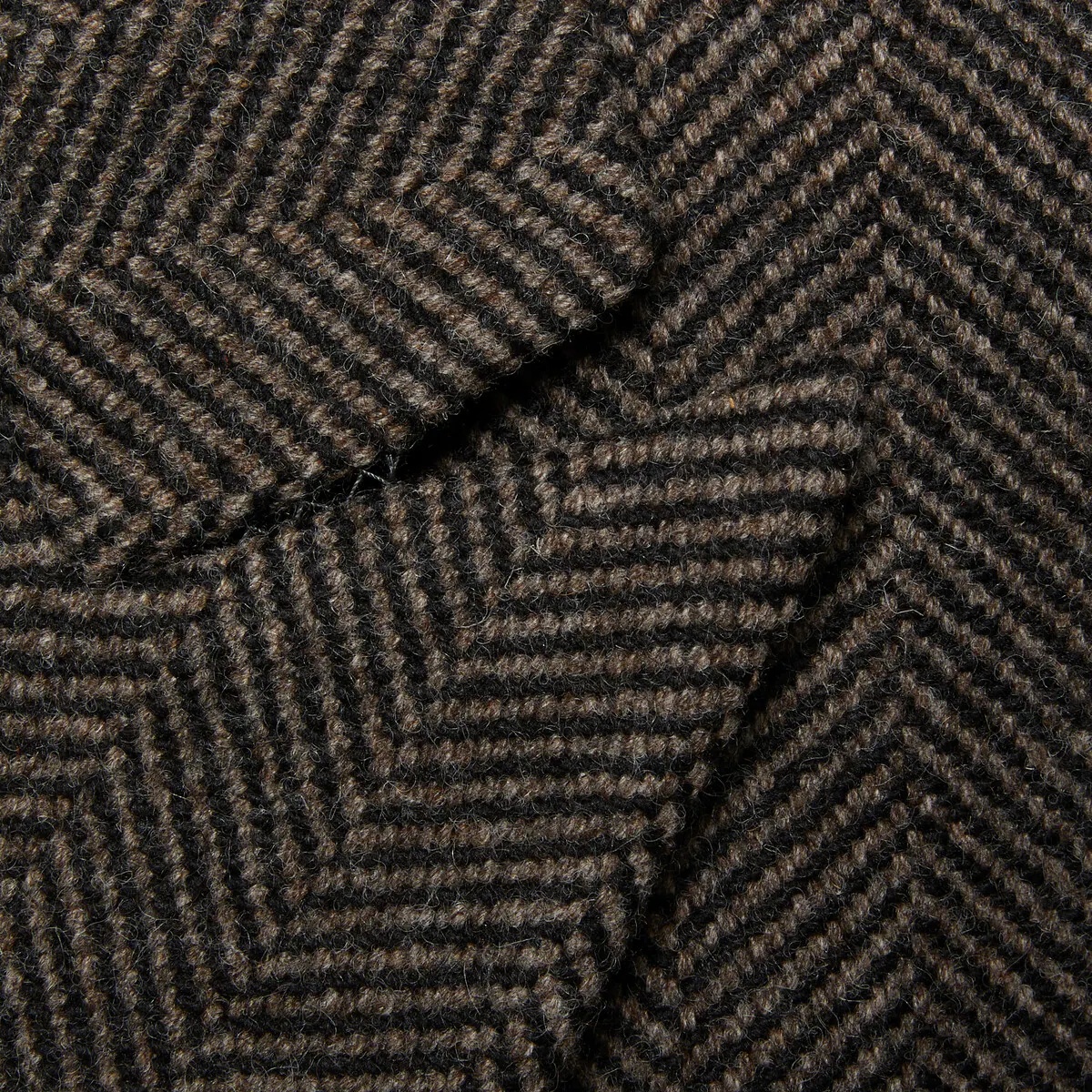 Herringbone wool coat - 7