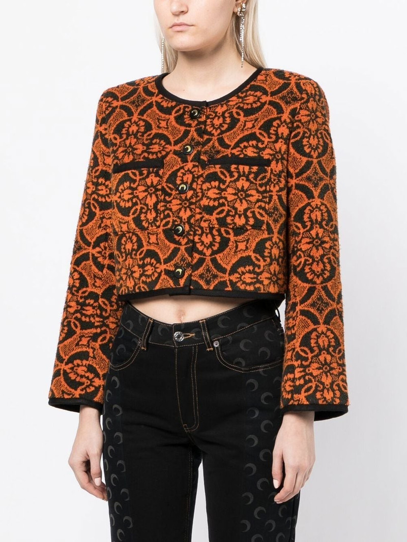 Oriental Towels cropped jacket 3