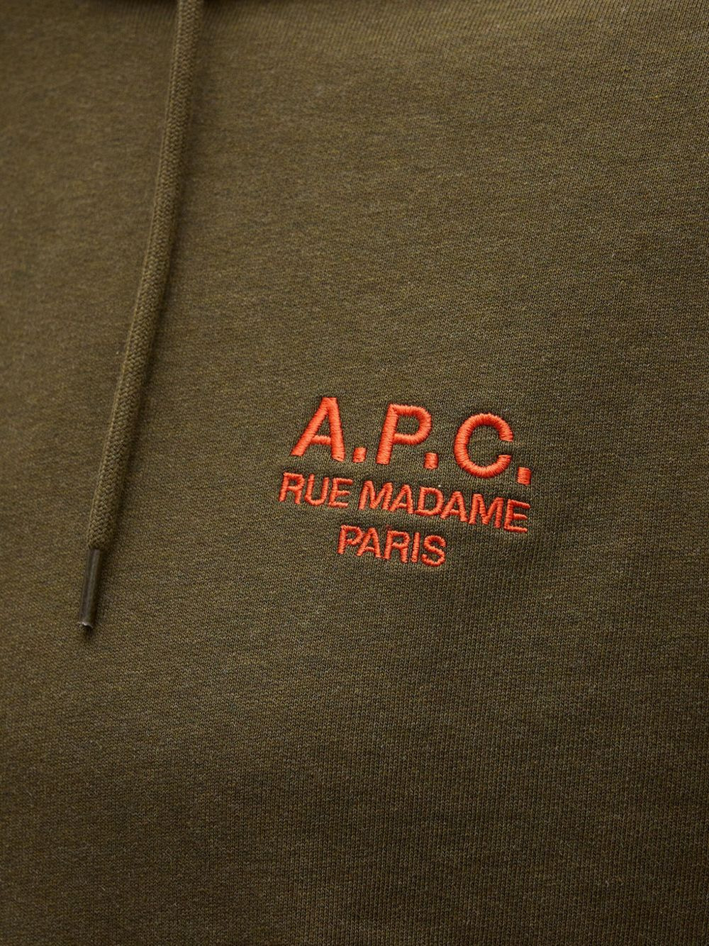 logo-embroidered hoodie - 3