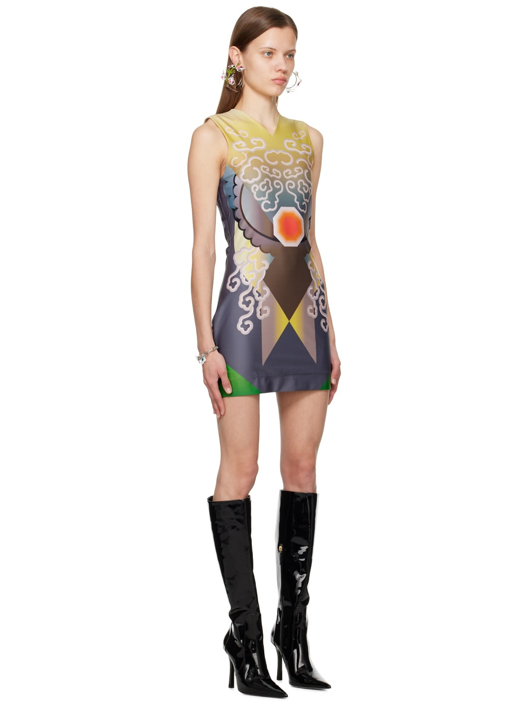 Multicolor Video Girl Minidress - 2