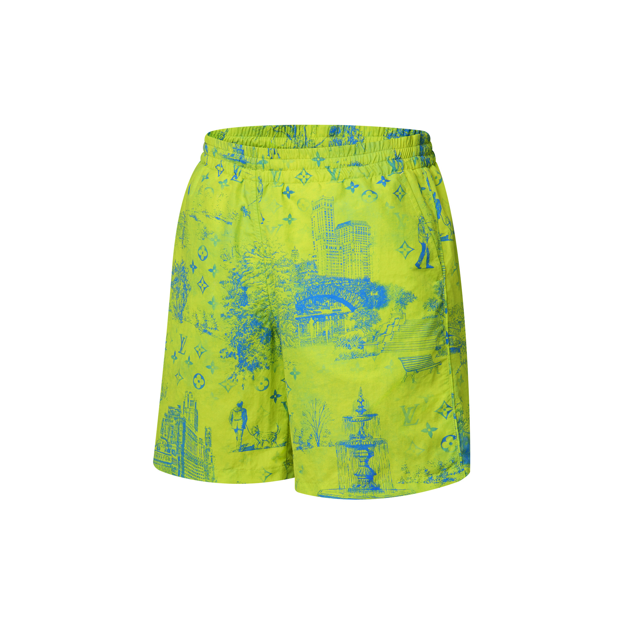 Monogram Nylon Swim Shorts - 2