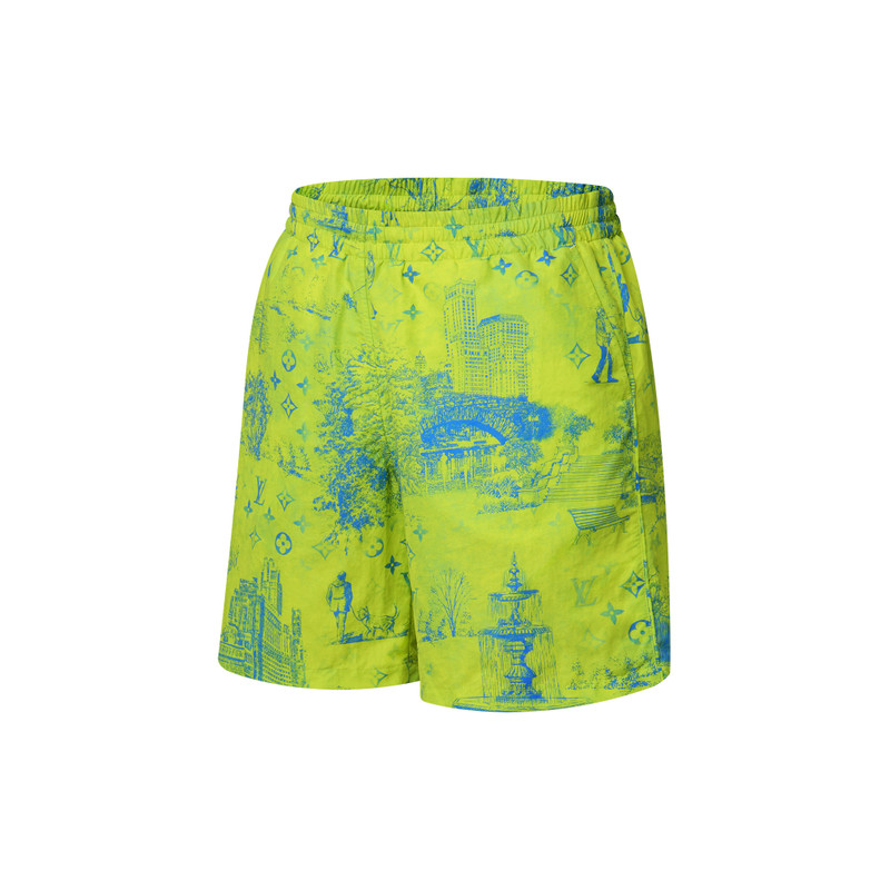 Louis Vuitton Monogram Nylon Swim Shorts outlook