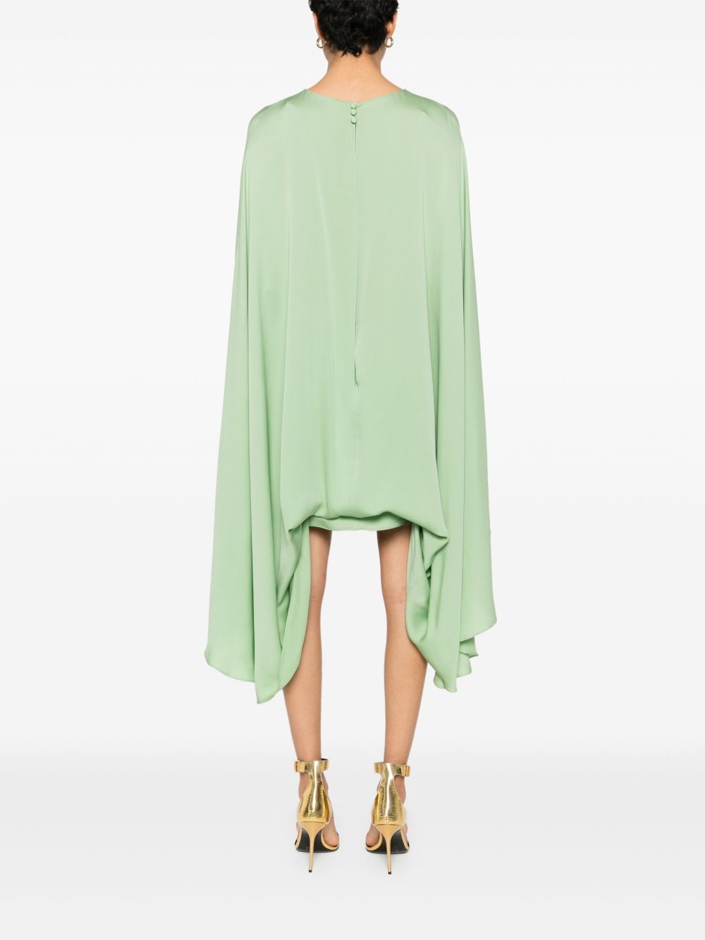 silk mini dress - 4