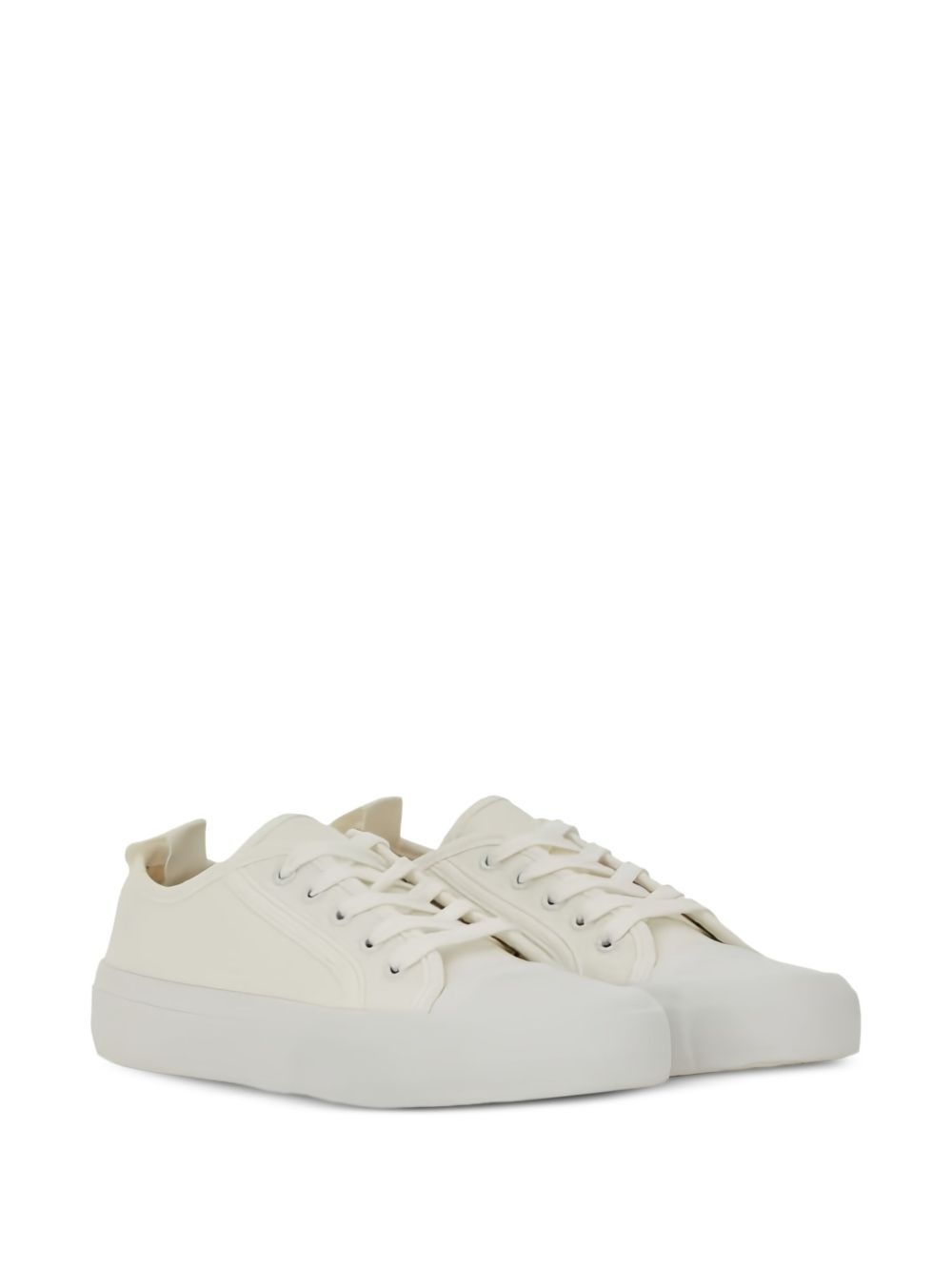 canvas low-top sneakers - 2