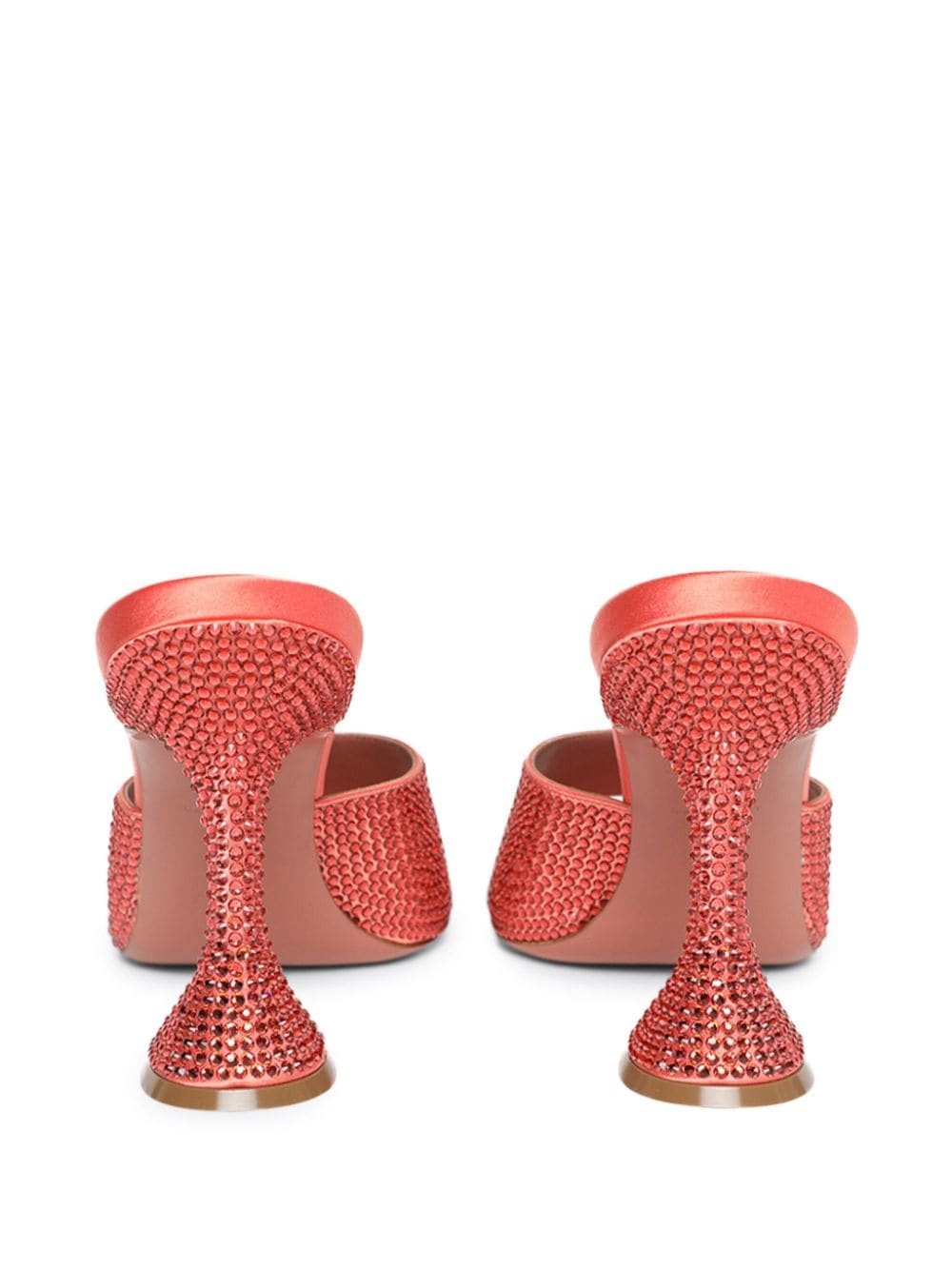 Lupita Crystal Slipper 95mm mules - 3