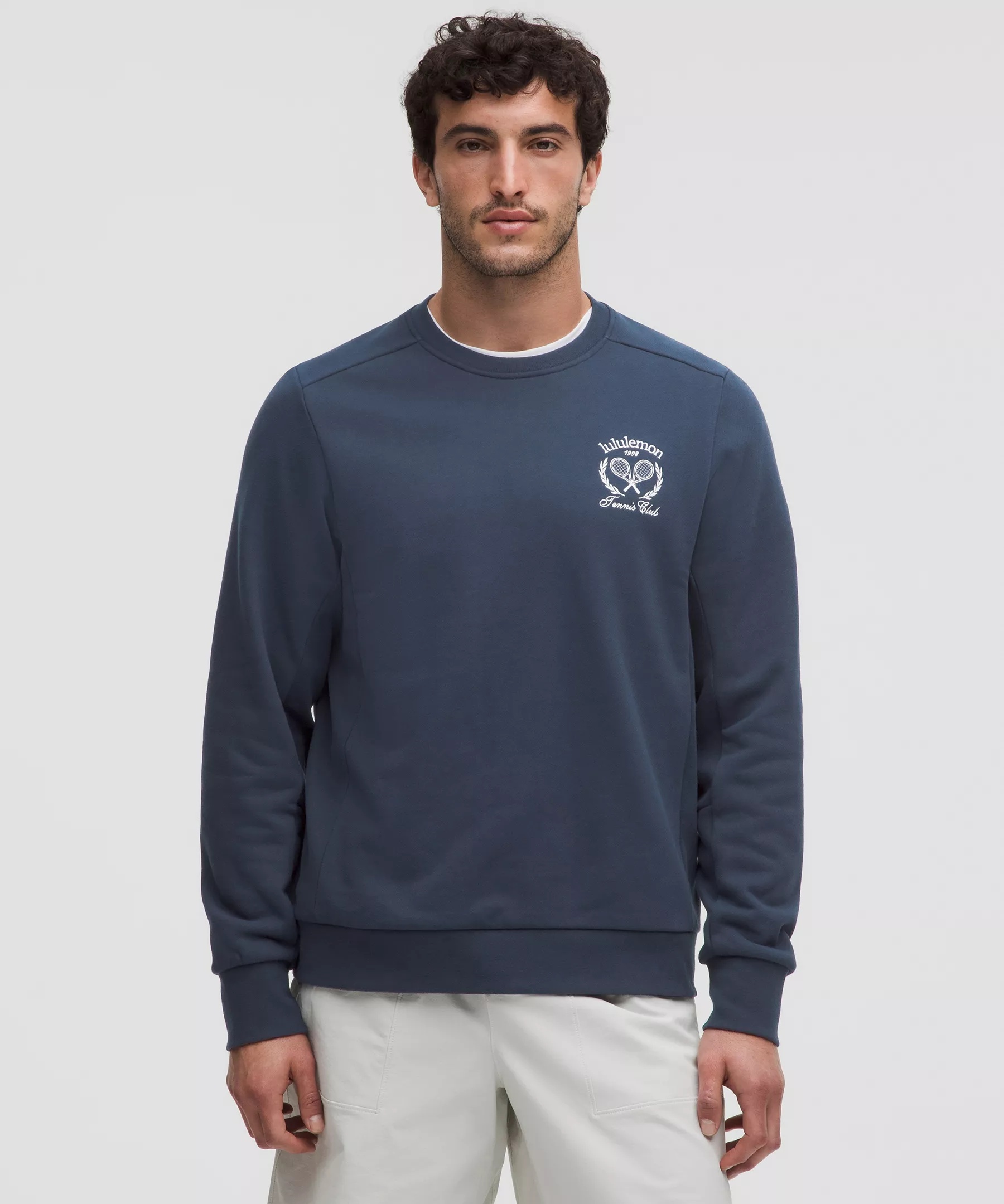 French Terry Classic-Fit Crewneck - 1