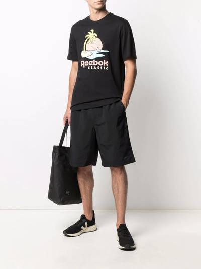 Reebok Utility wide-leg track shorts outlook