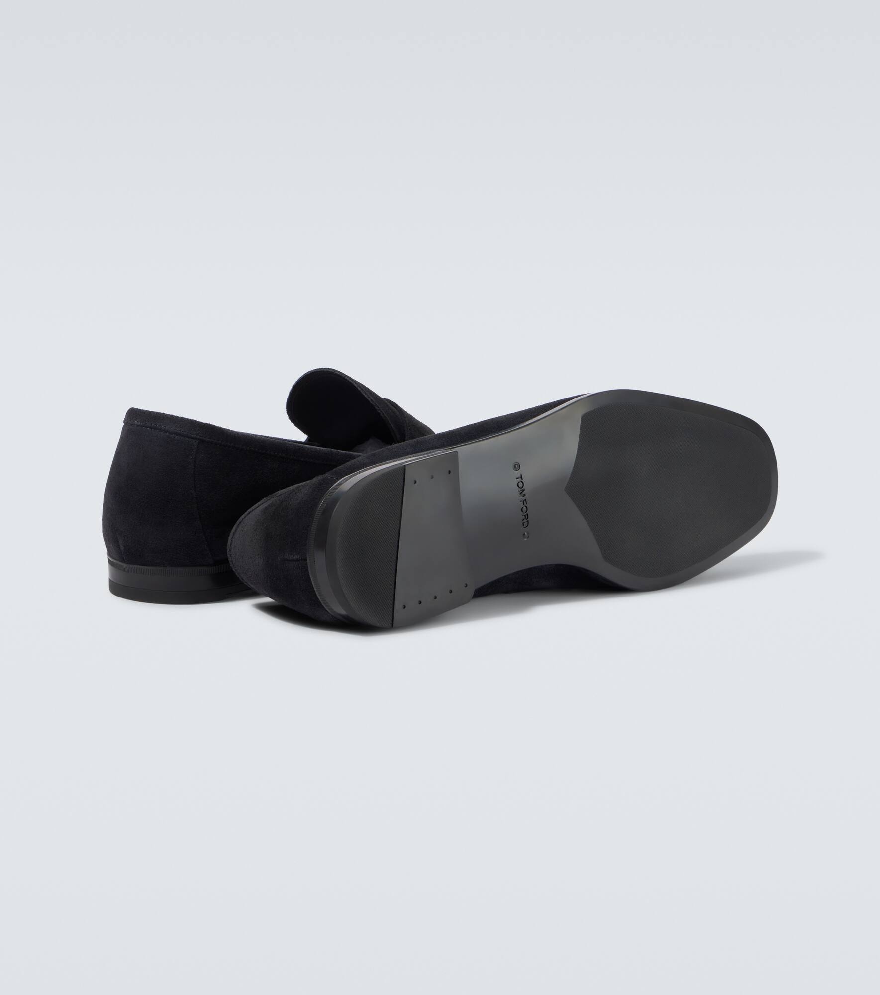 Sean suede penny loafers - 7