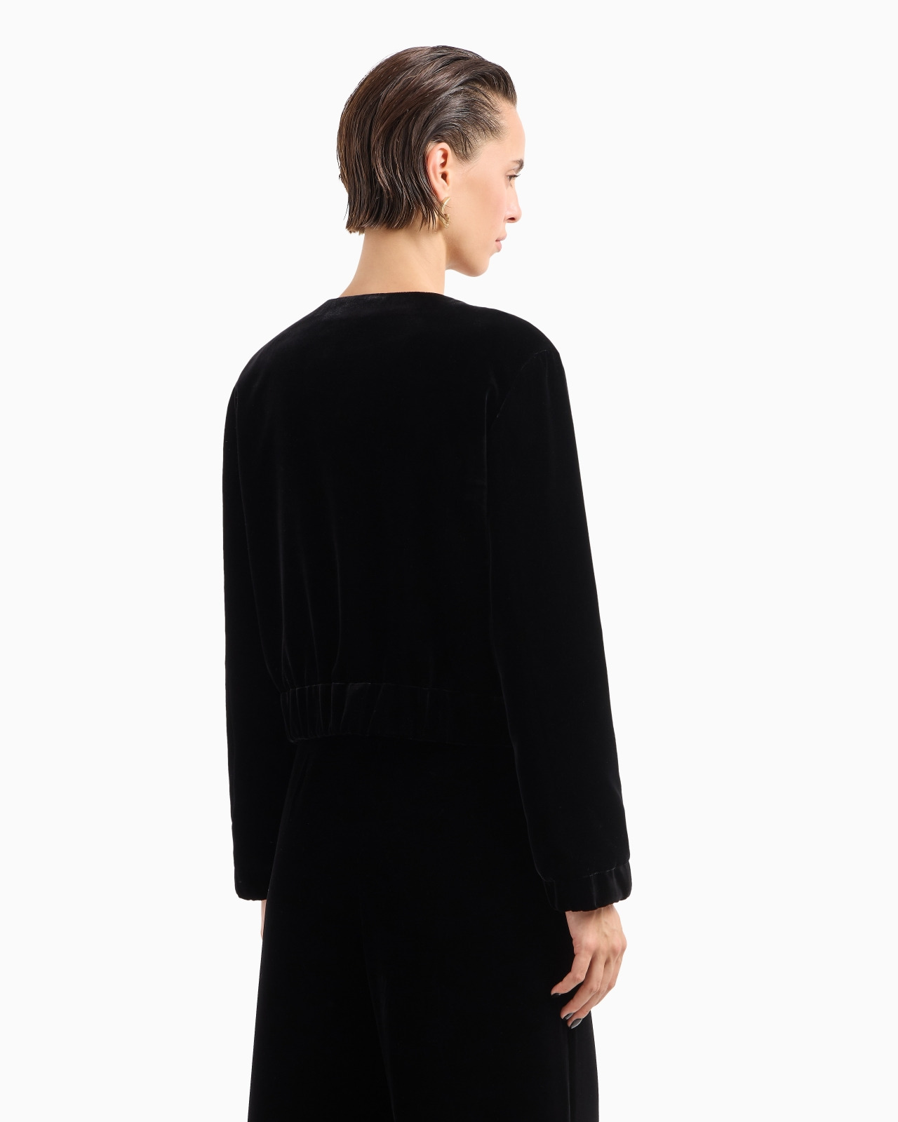 Short, velvet jacket - 3