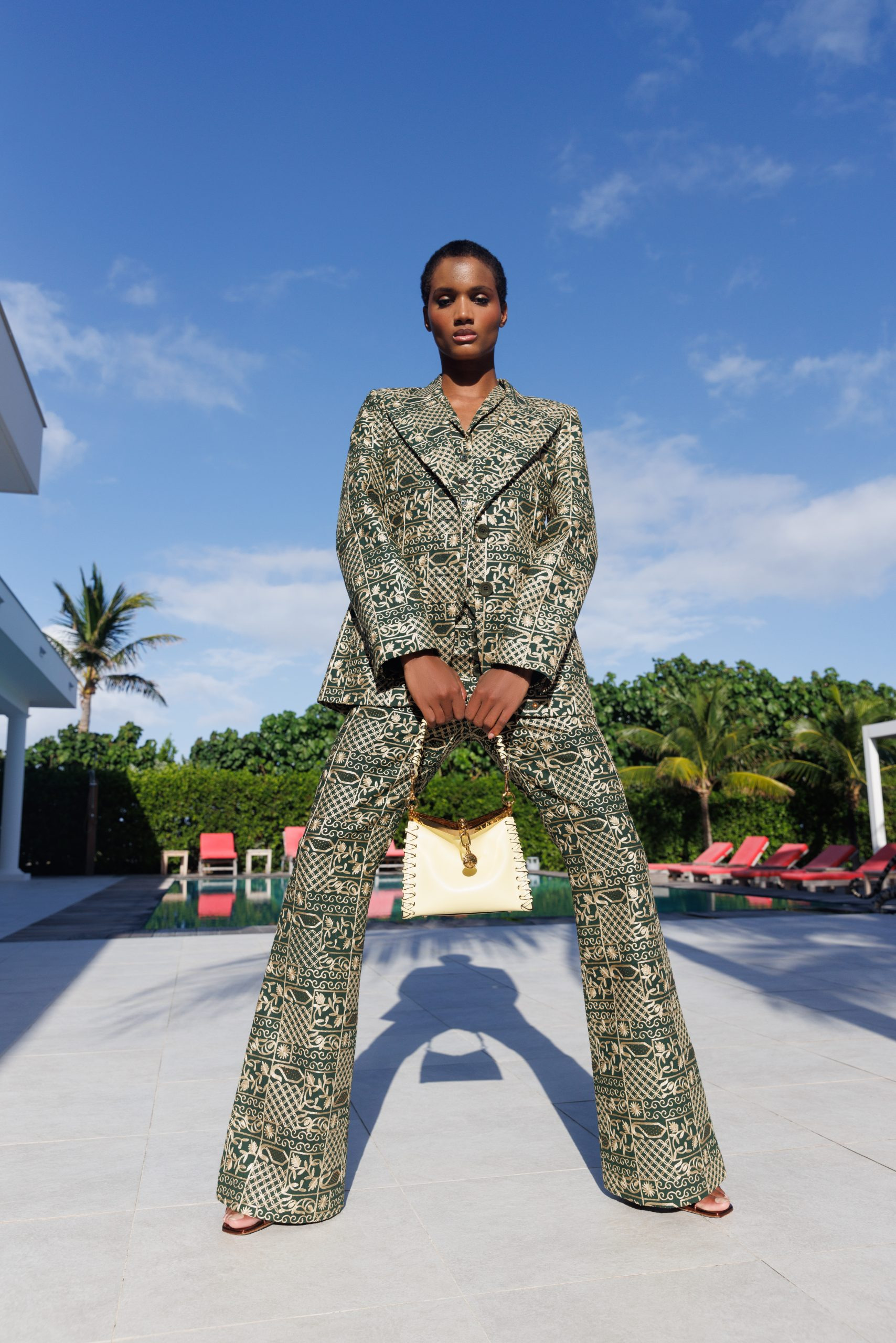 Etro – Vela Mini Con Infilature Giallino - 7