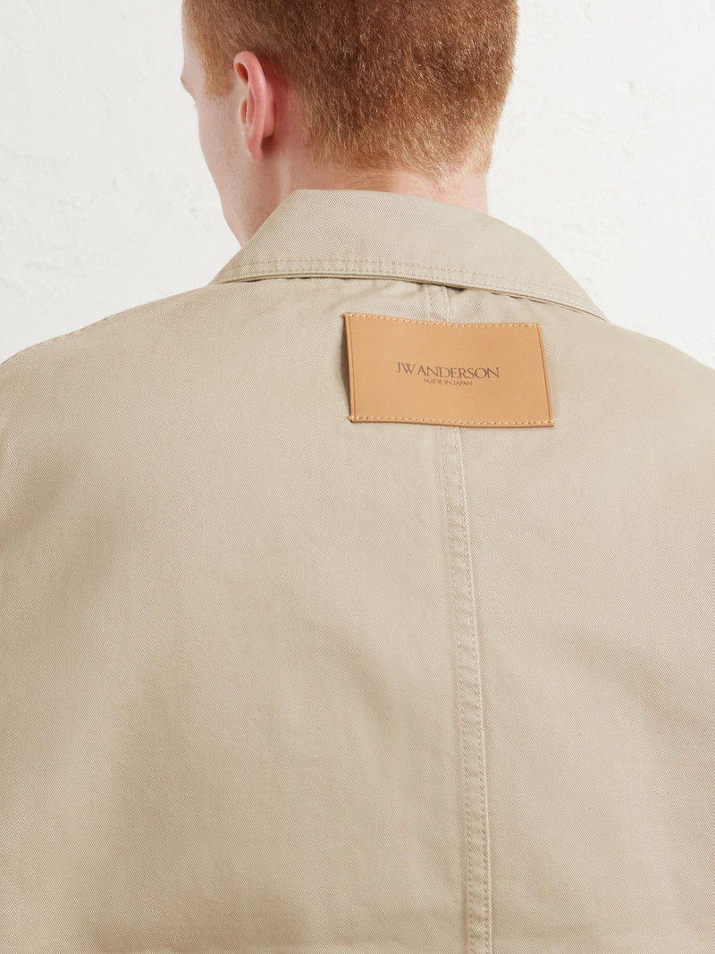 Logo-Embroidered Cotton-Twill Jacket 5