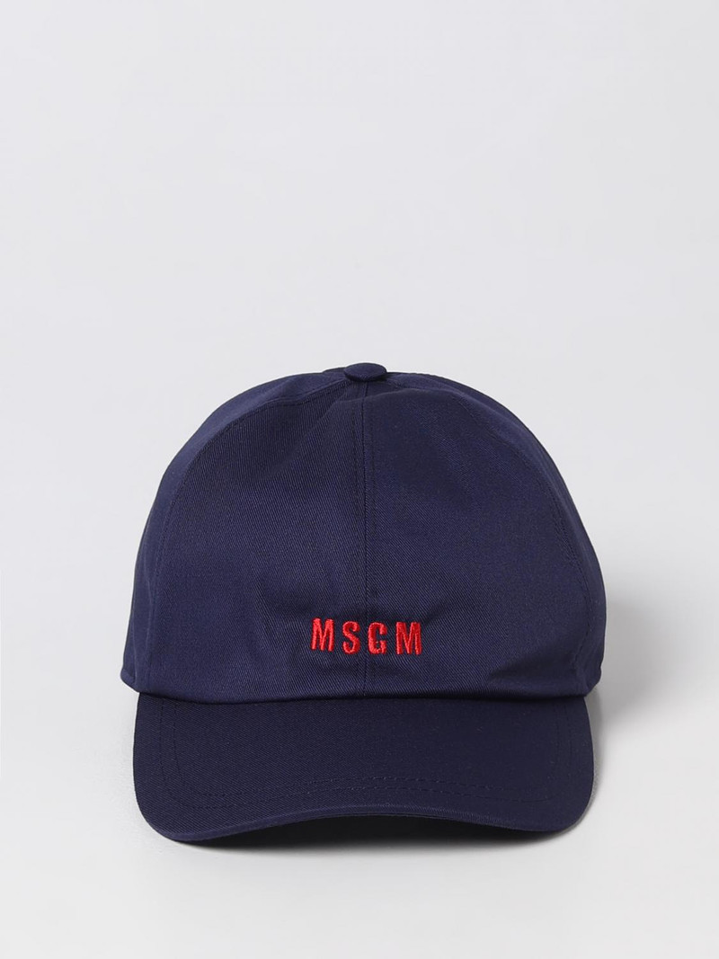 MSGM MSGM hat in cotton with embroidered logo outlook