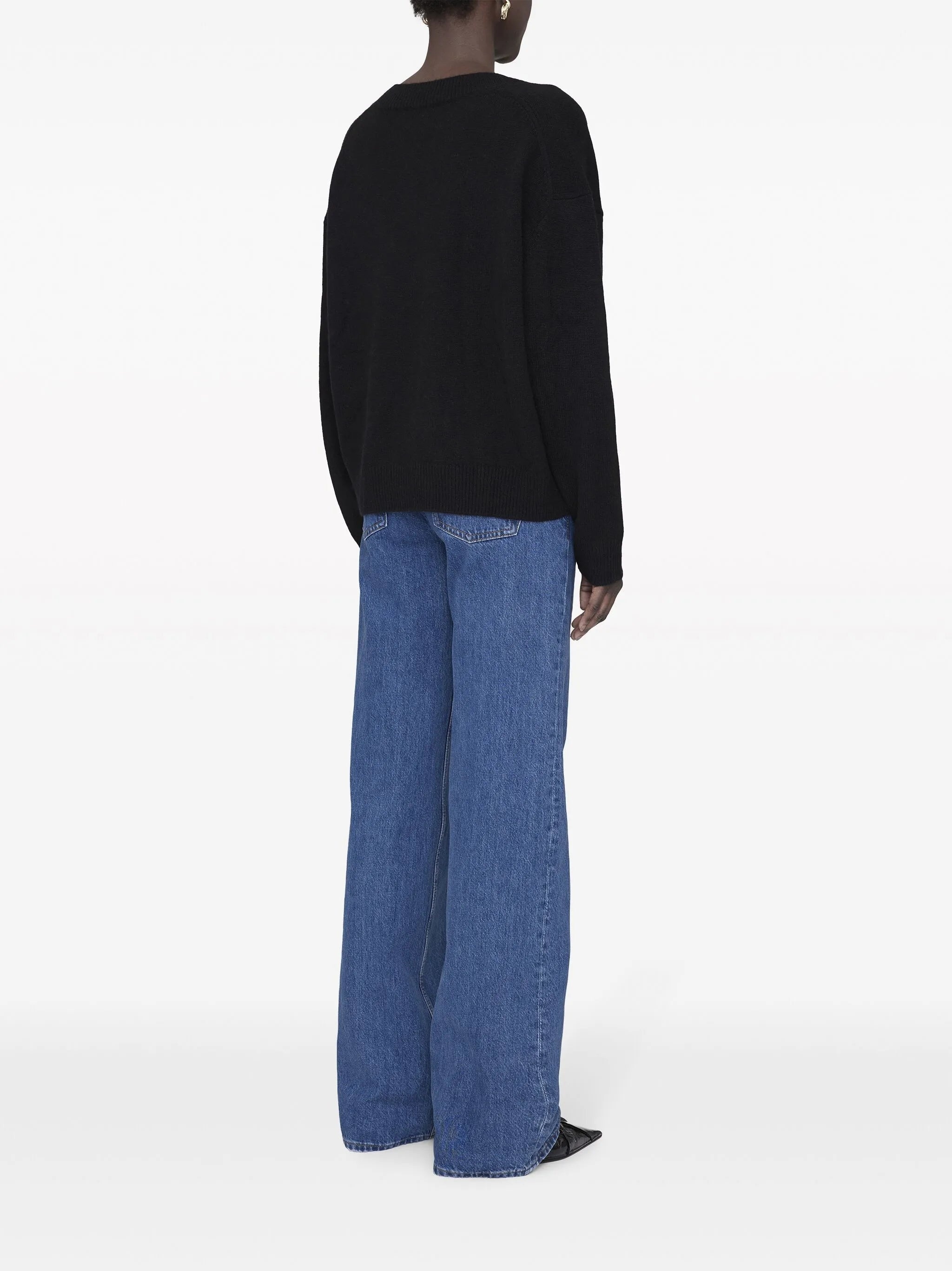 Lee V-neck Cashmere Jumper - 2