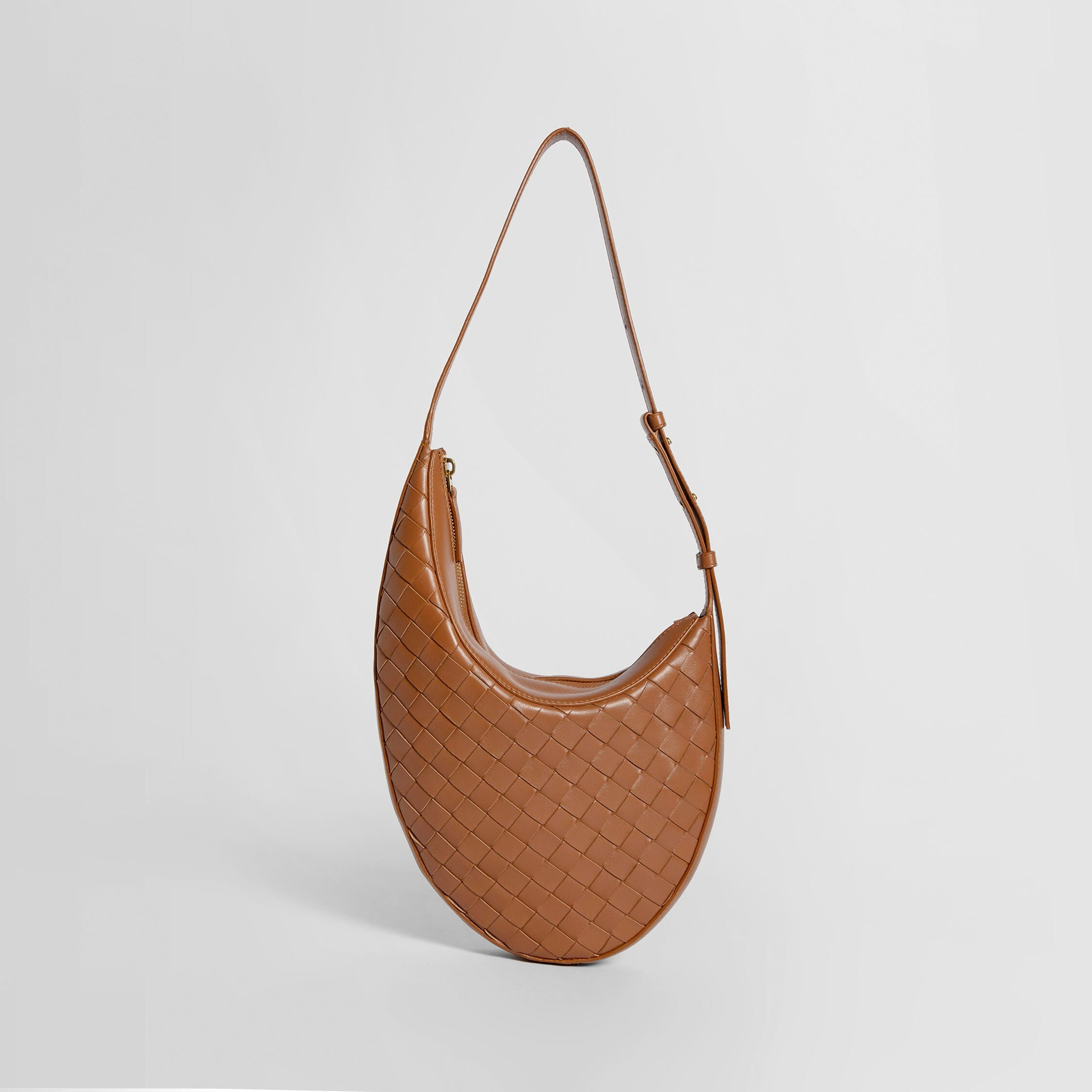 BOTTEGA VENETA WOMAN BROWN SHOULDER BAGS - 7