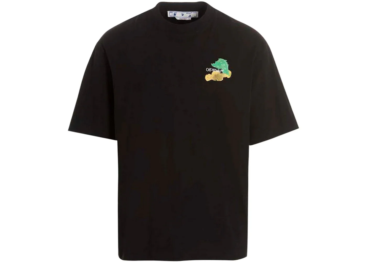 OFF-WHITE Brush Arrows Over Skate S/S Tee Black/Multi - 1