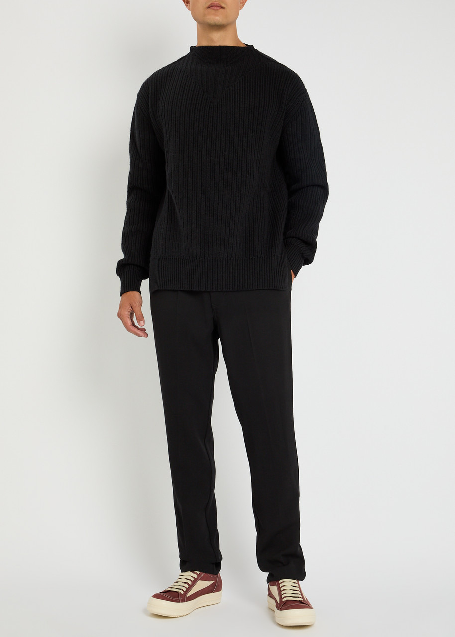 Rick Owens Fisherman Ribbed Wool Jumper - 4