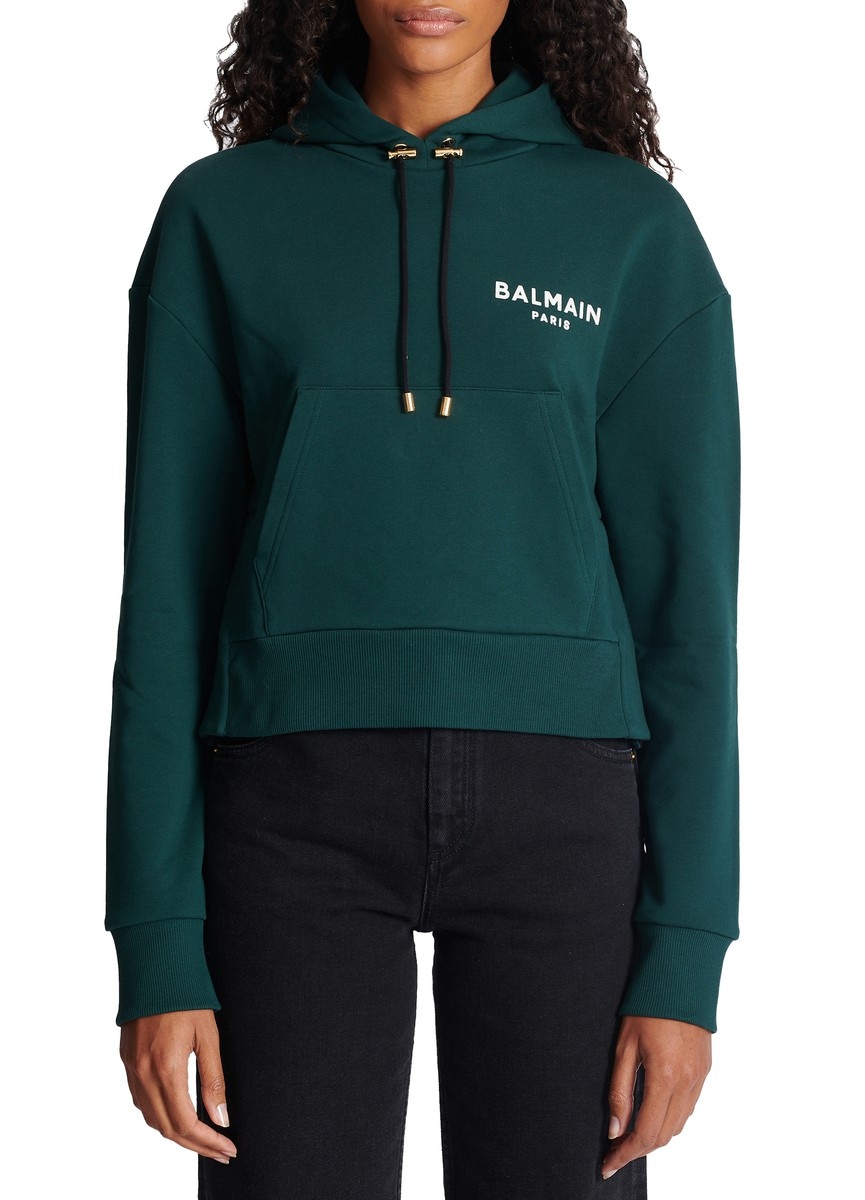 Mini Balmain Paris flocked sweatshirt - 2