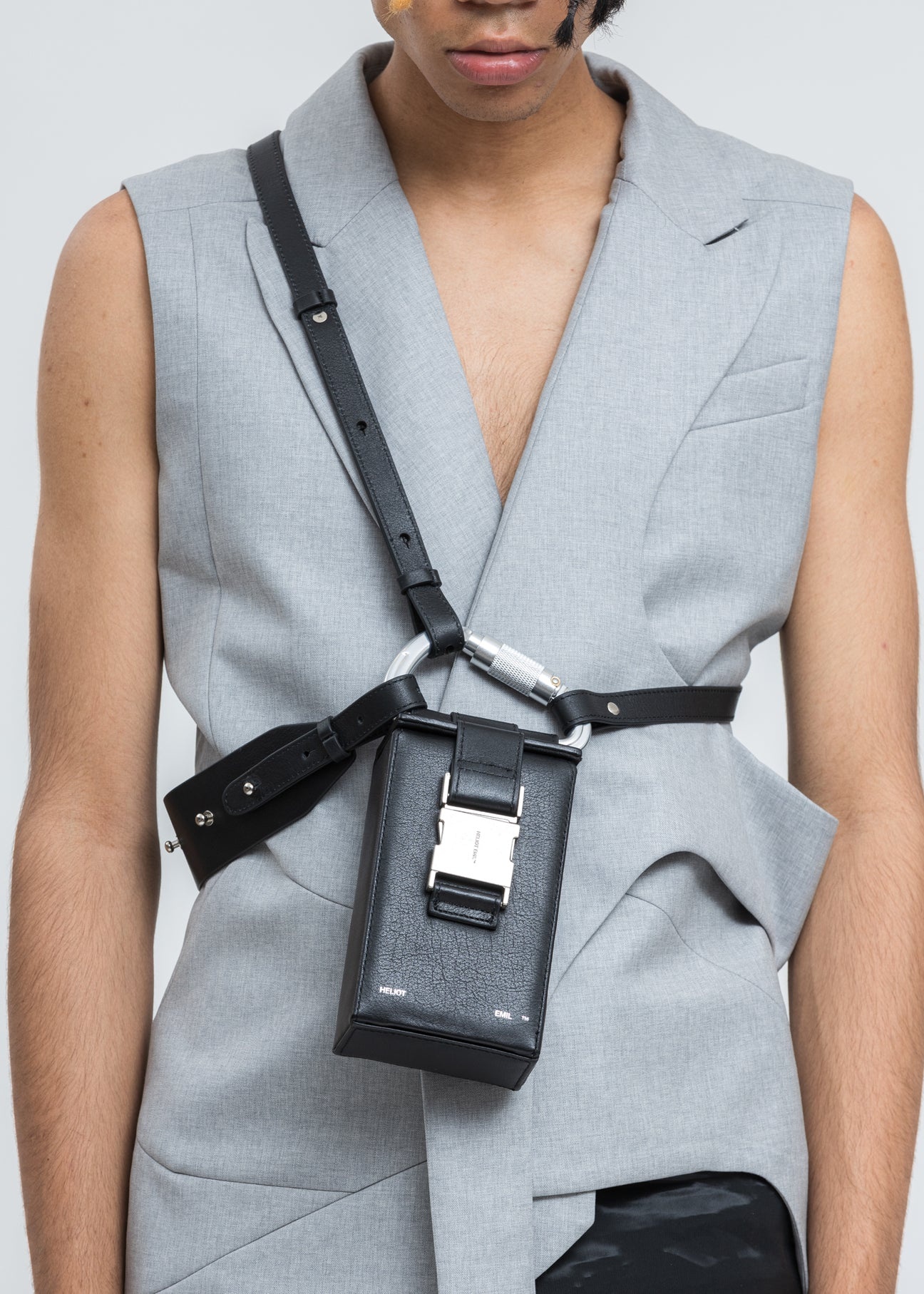 Black Carabiner Phone Sling - 2