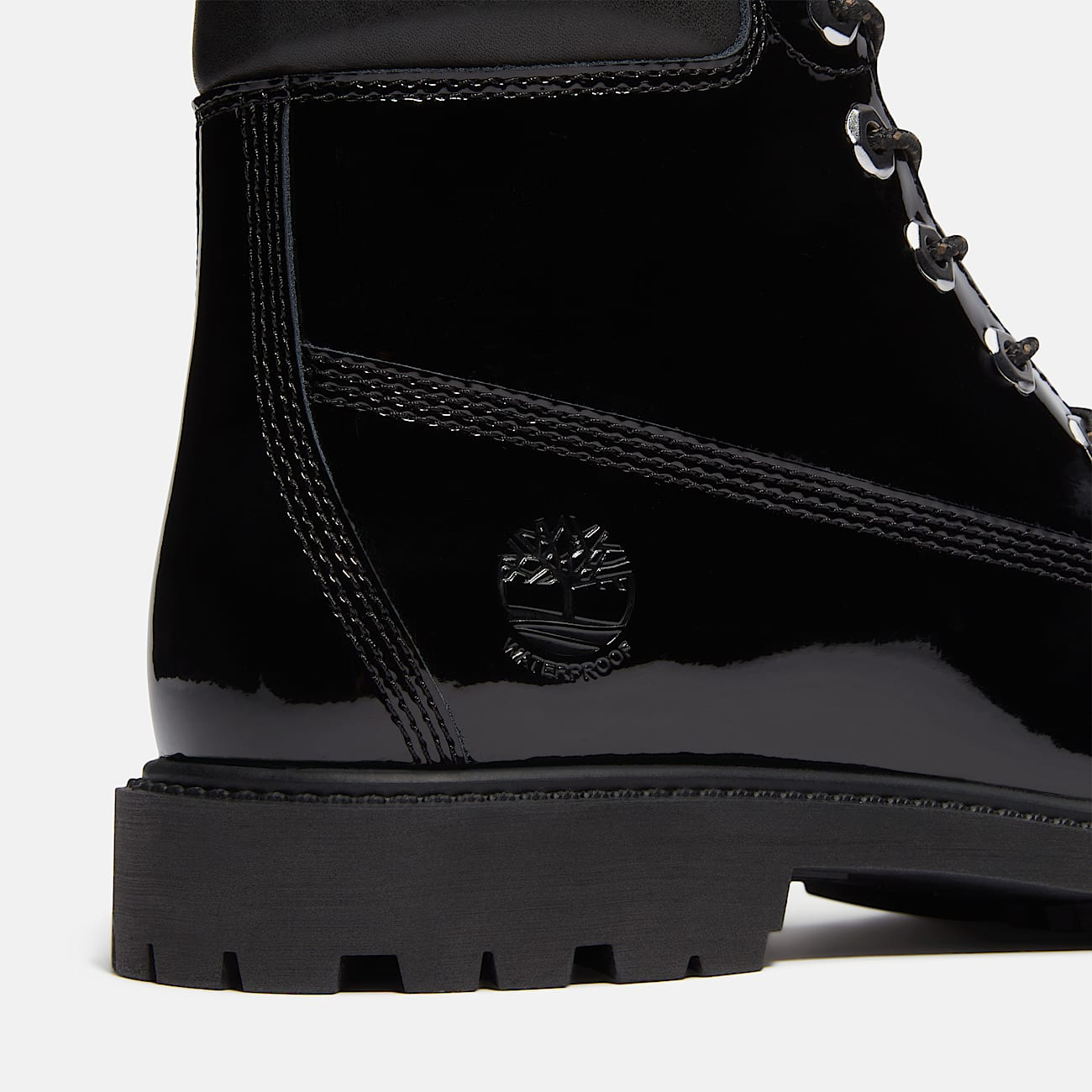 Women's Patent Leather Premium 6-Inch Waterproof Boot - 7