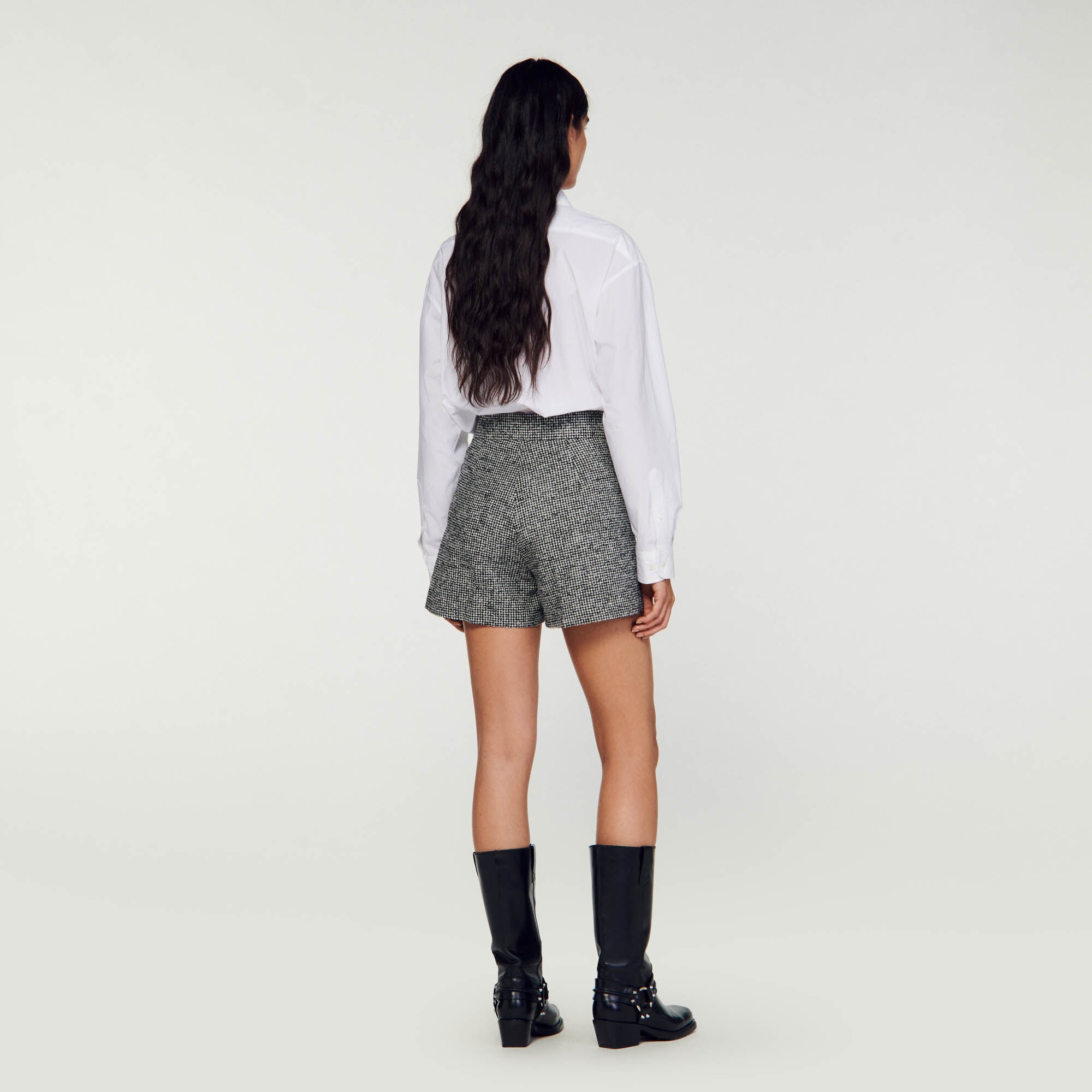 HOUNDSTOOTH SHORTS - 6