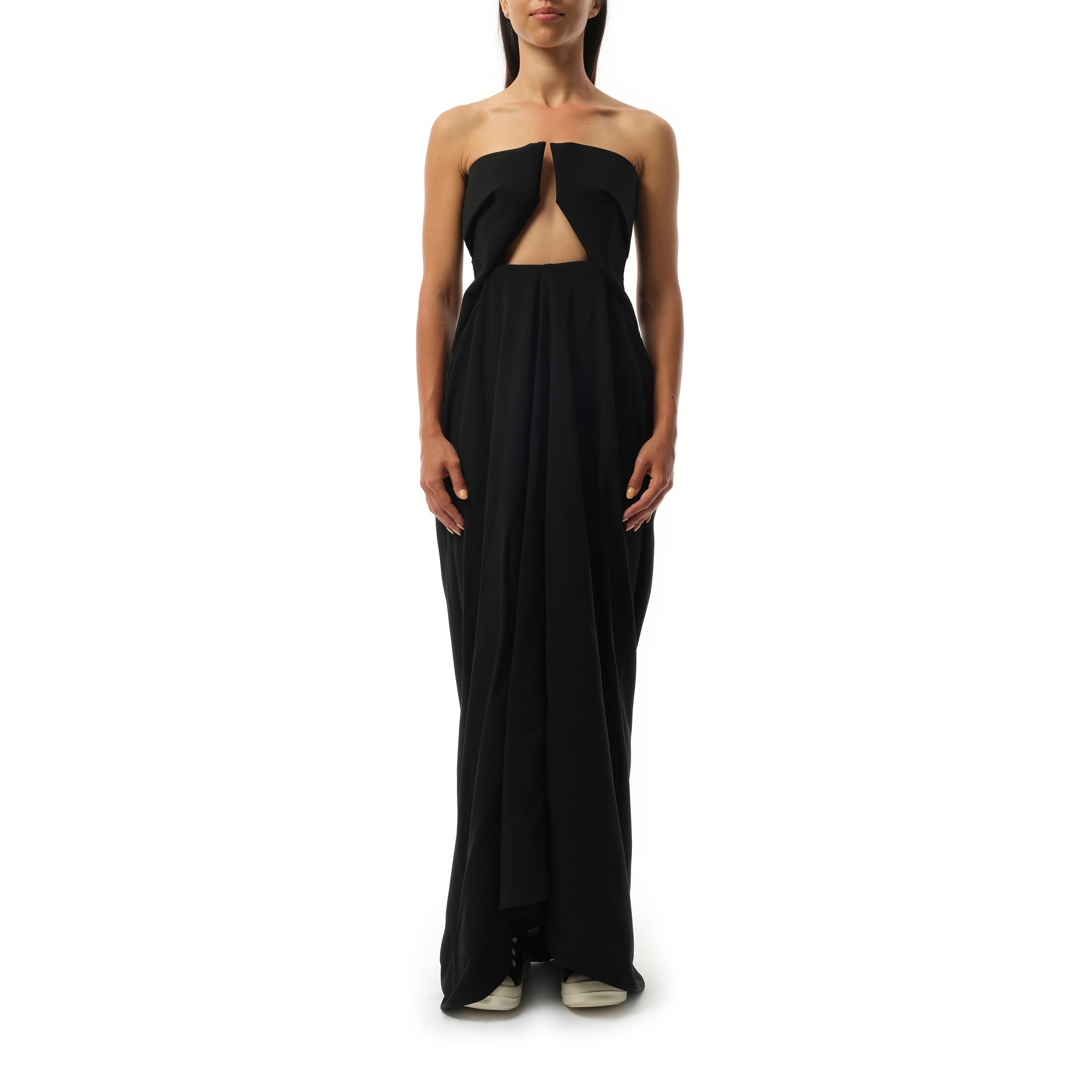 Amphora Prong Gown in Black - 4