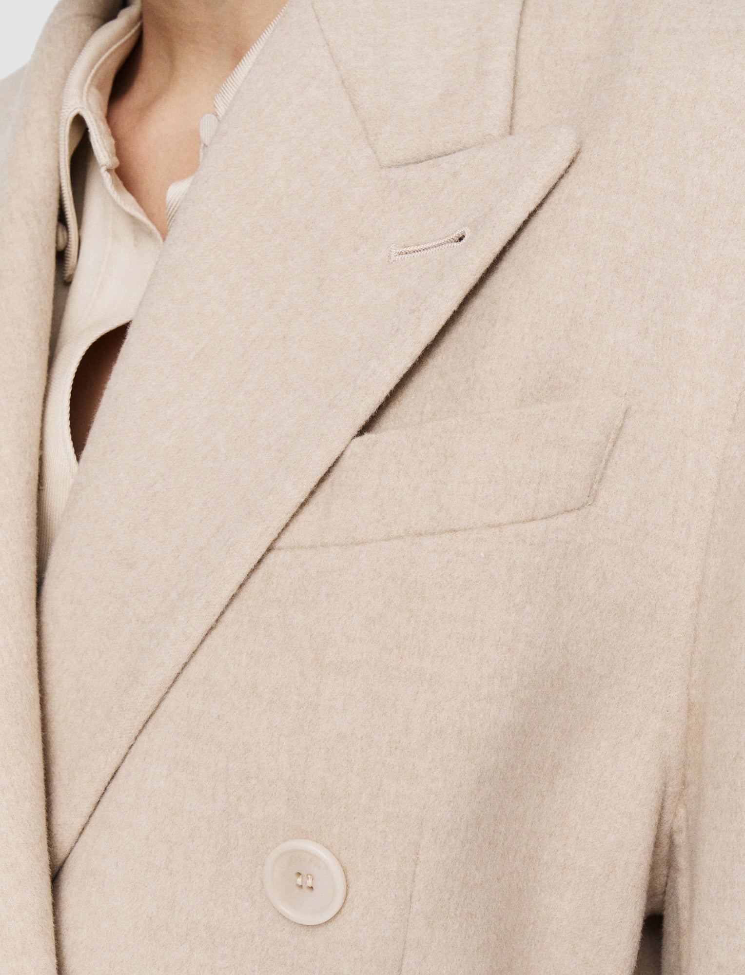 Light Double Face Hermel Jacket - 5