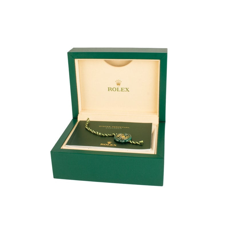 Pre-owned Rolex Explorer Black 124273 - 4