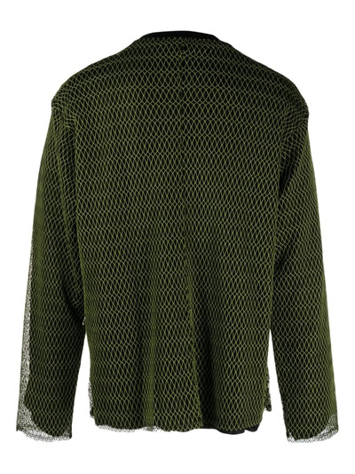 Song for the Mute layered knitted jumper outlook
