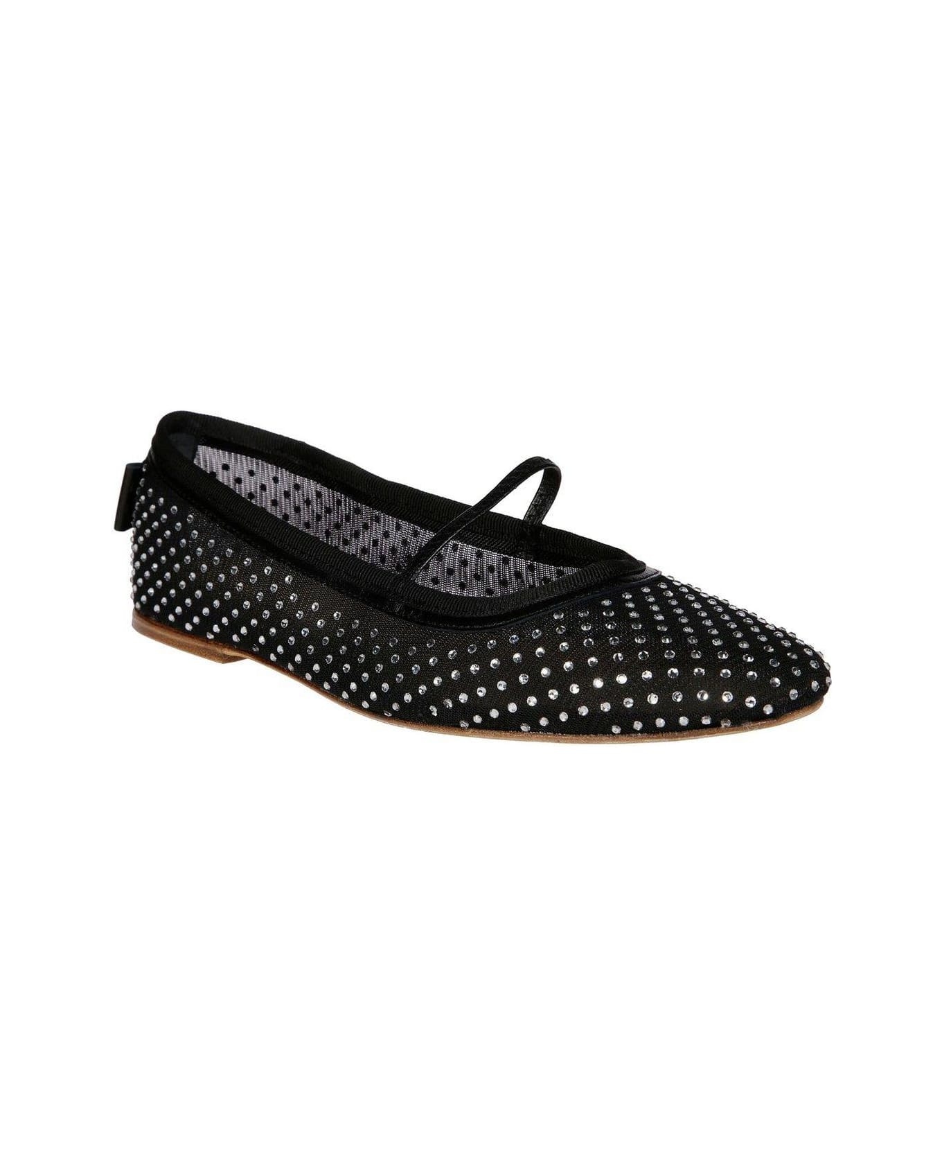 Swan Embellished Ballerinas - 2