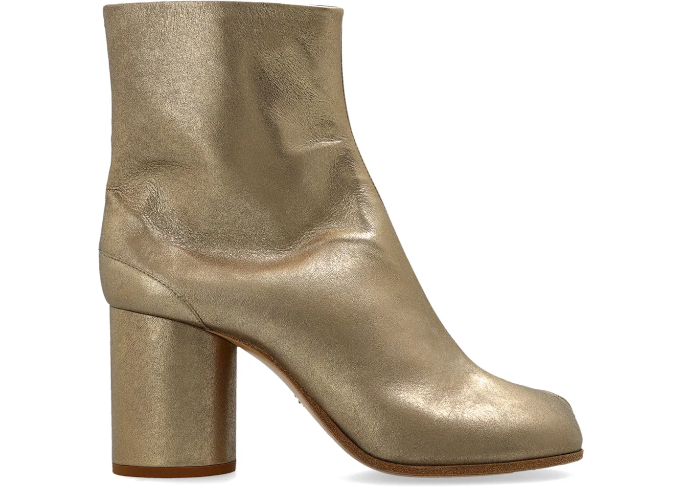 Maison Margiela Tabi Ankle Boot Cream Gold (Women's) - 1