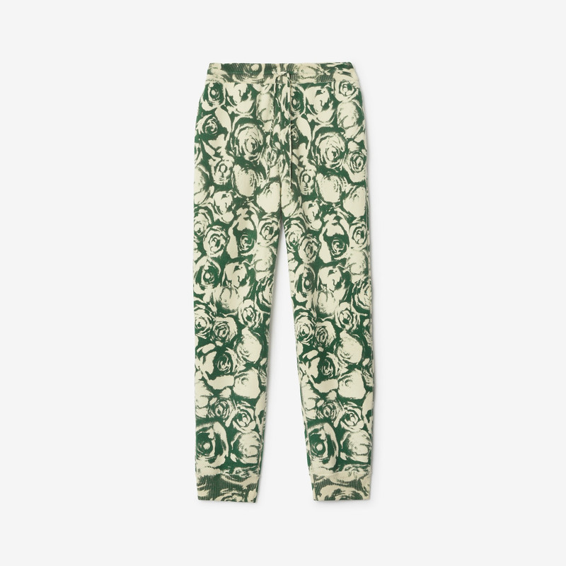Rose Wool Jogging Pants 1