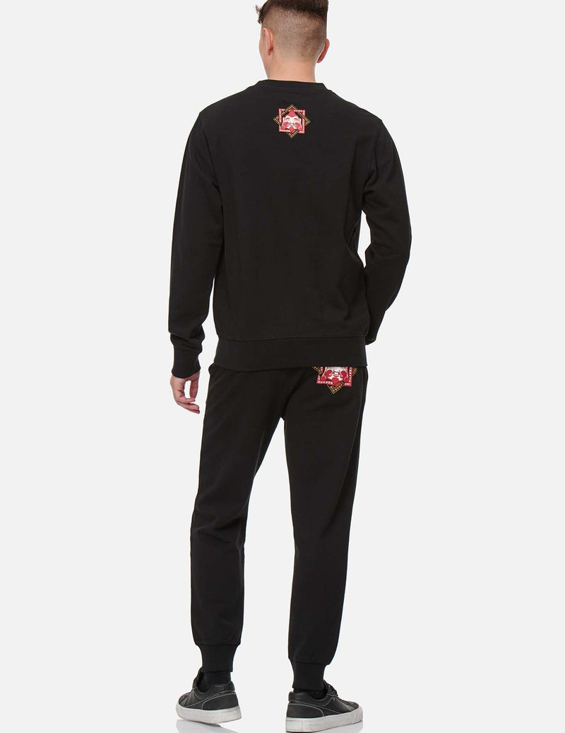 Seagull and Godhead Print Sweatshirt 5