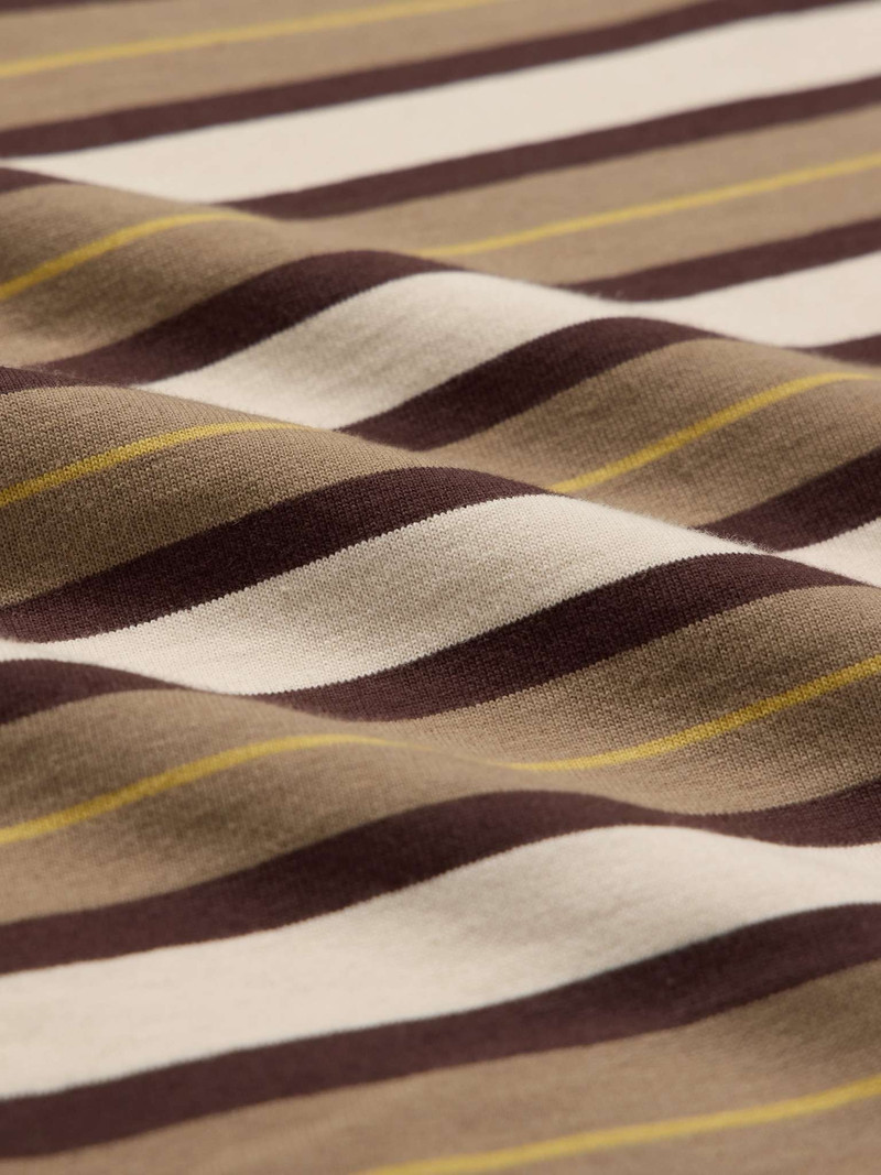 Striped Cotton-Jersey T-Shirt 5