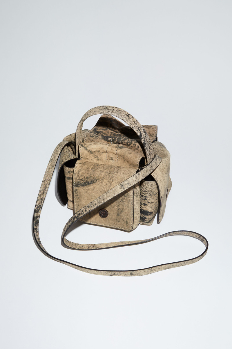 Multipocket mini bag - Beige/green 3