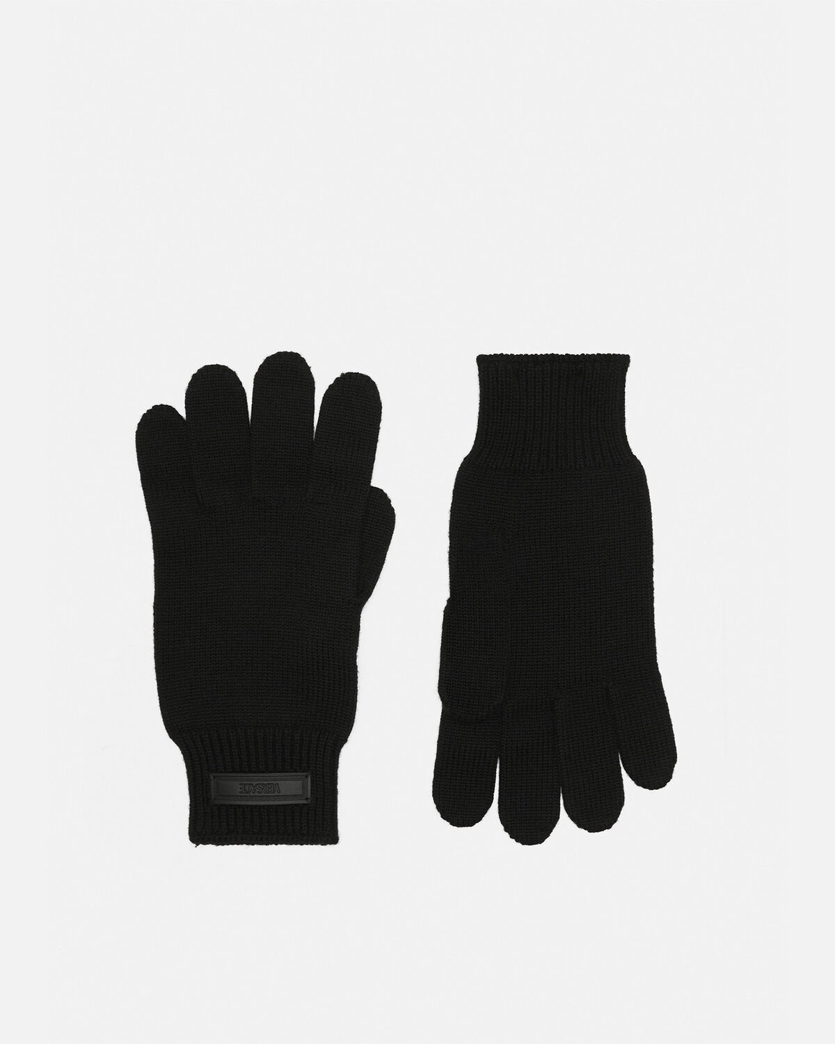 Logo Knit Gloves - 1